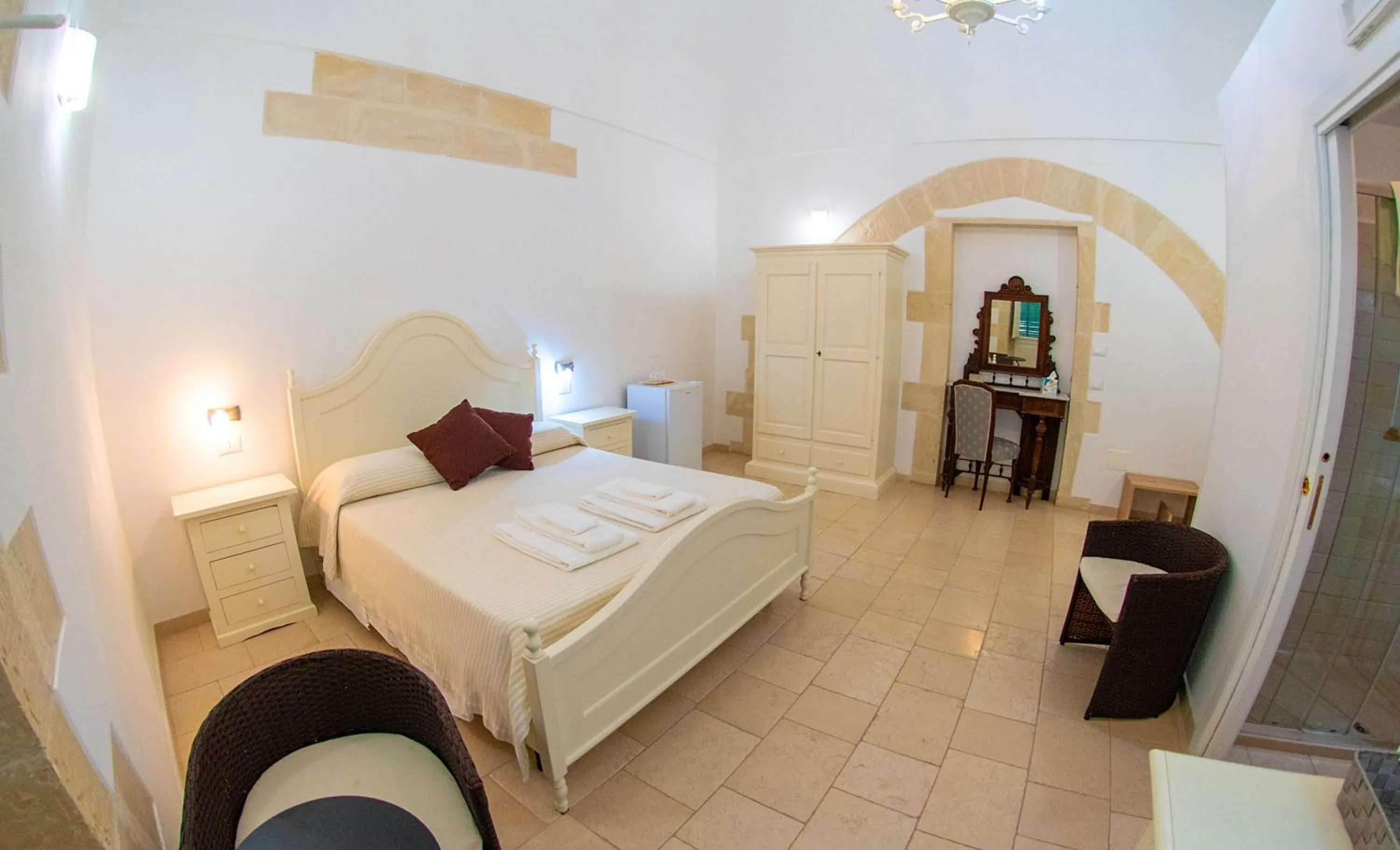 Bedroom, Bed in Palazzo Vilei