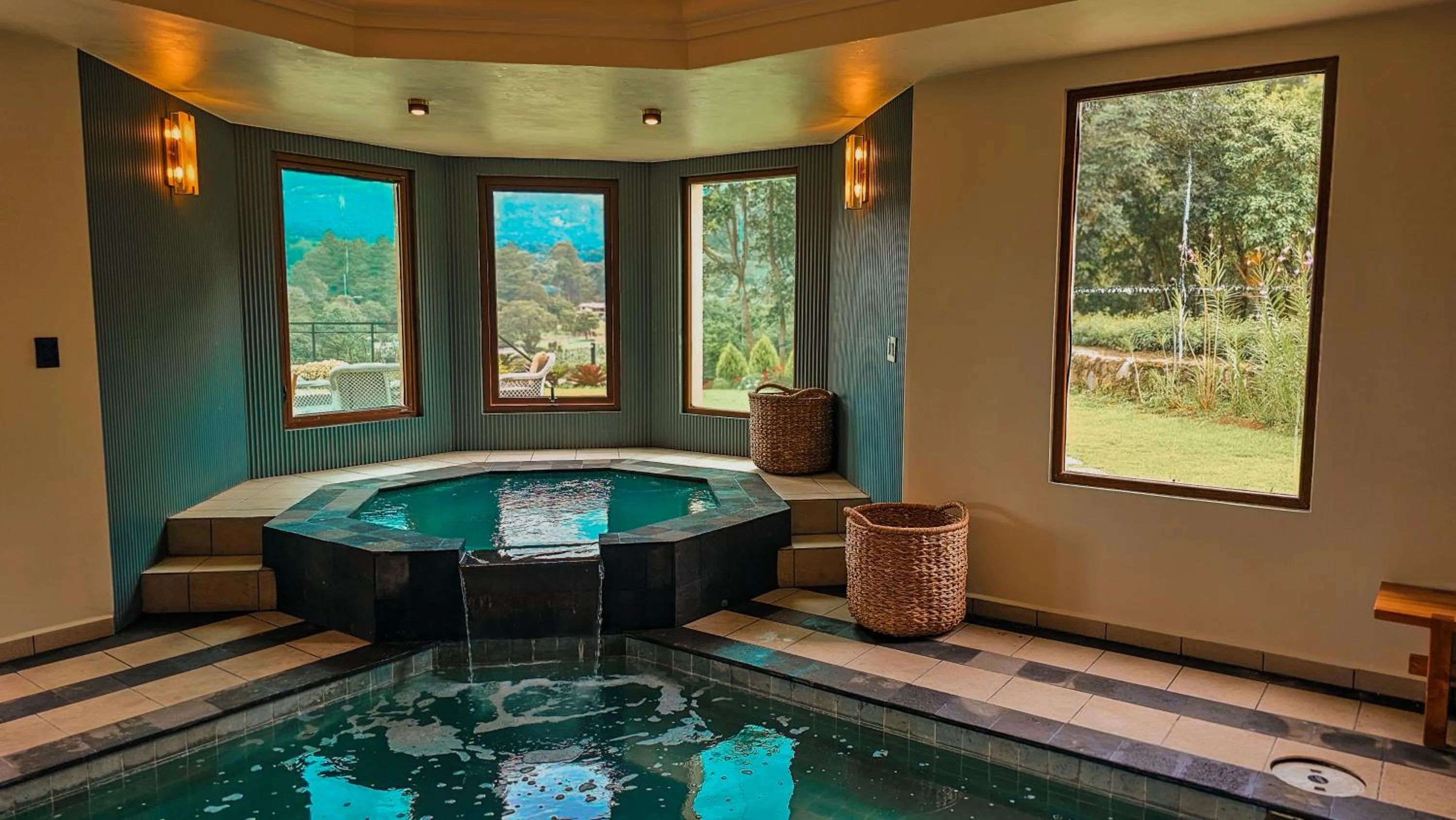 Swimming pool in Bambuda Castle