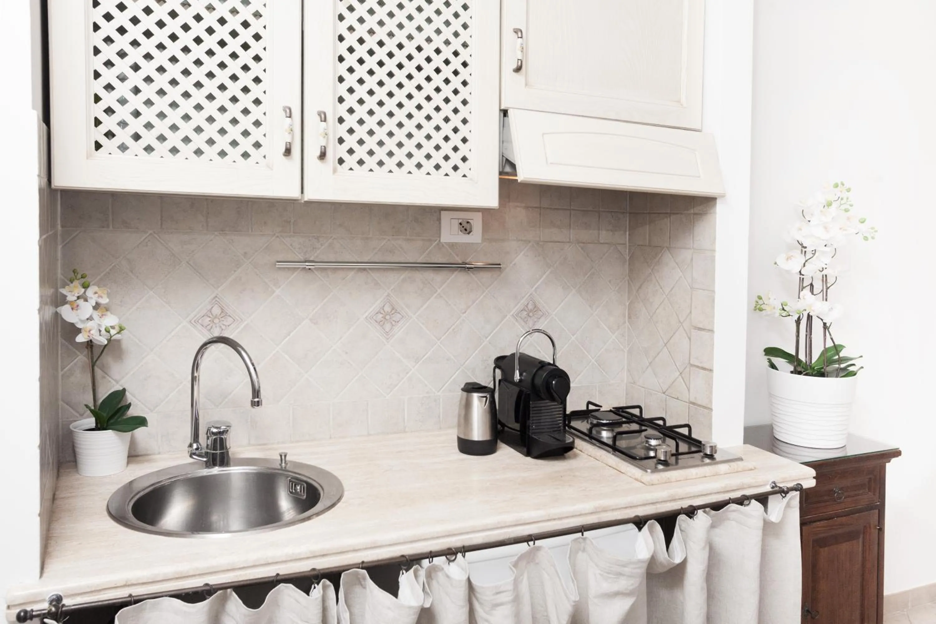 Kitchen or kitchenette in Tritone 91 Apartments