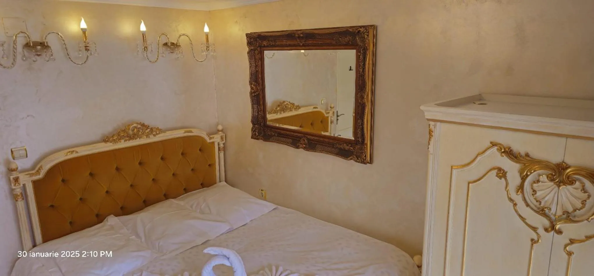 Double Room with Balcony in Pensiunea Cameea Busteni