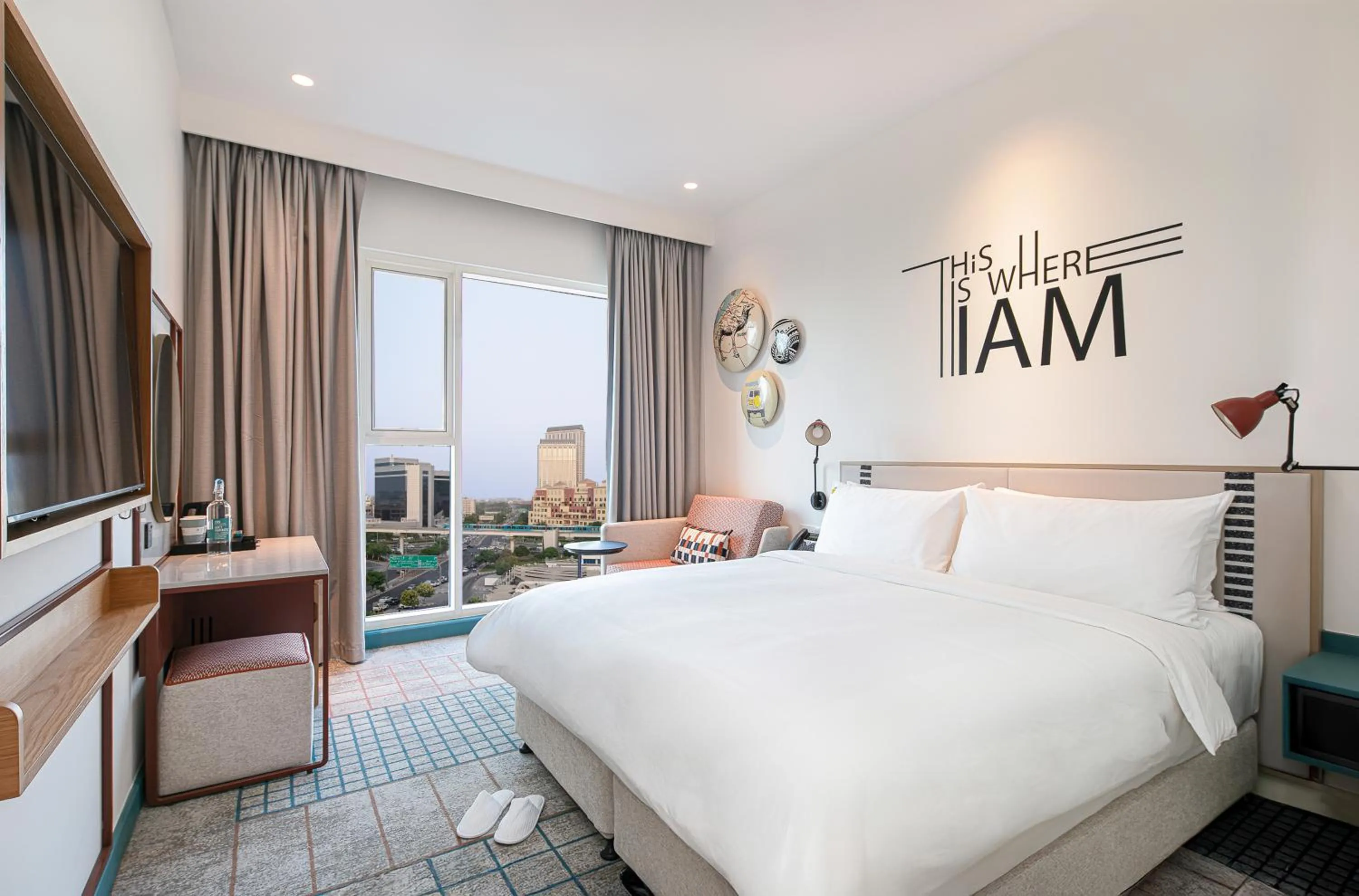 Bedroom, Bed in Rove Healthcare City - Bur Dubai