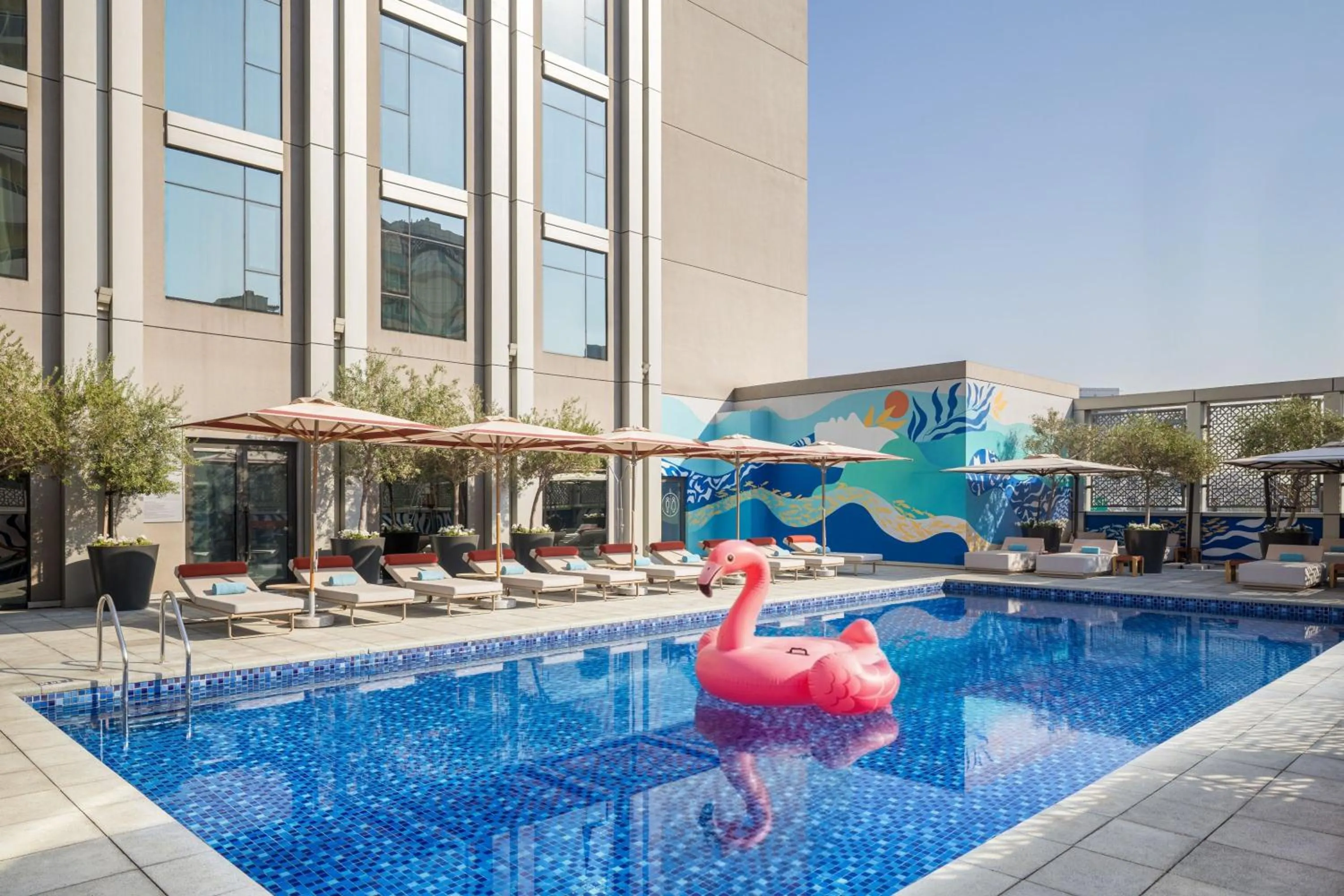 Swimming pool in Rove Bur Dubai - Healthcare City