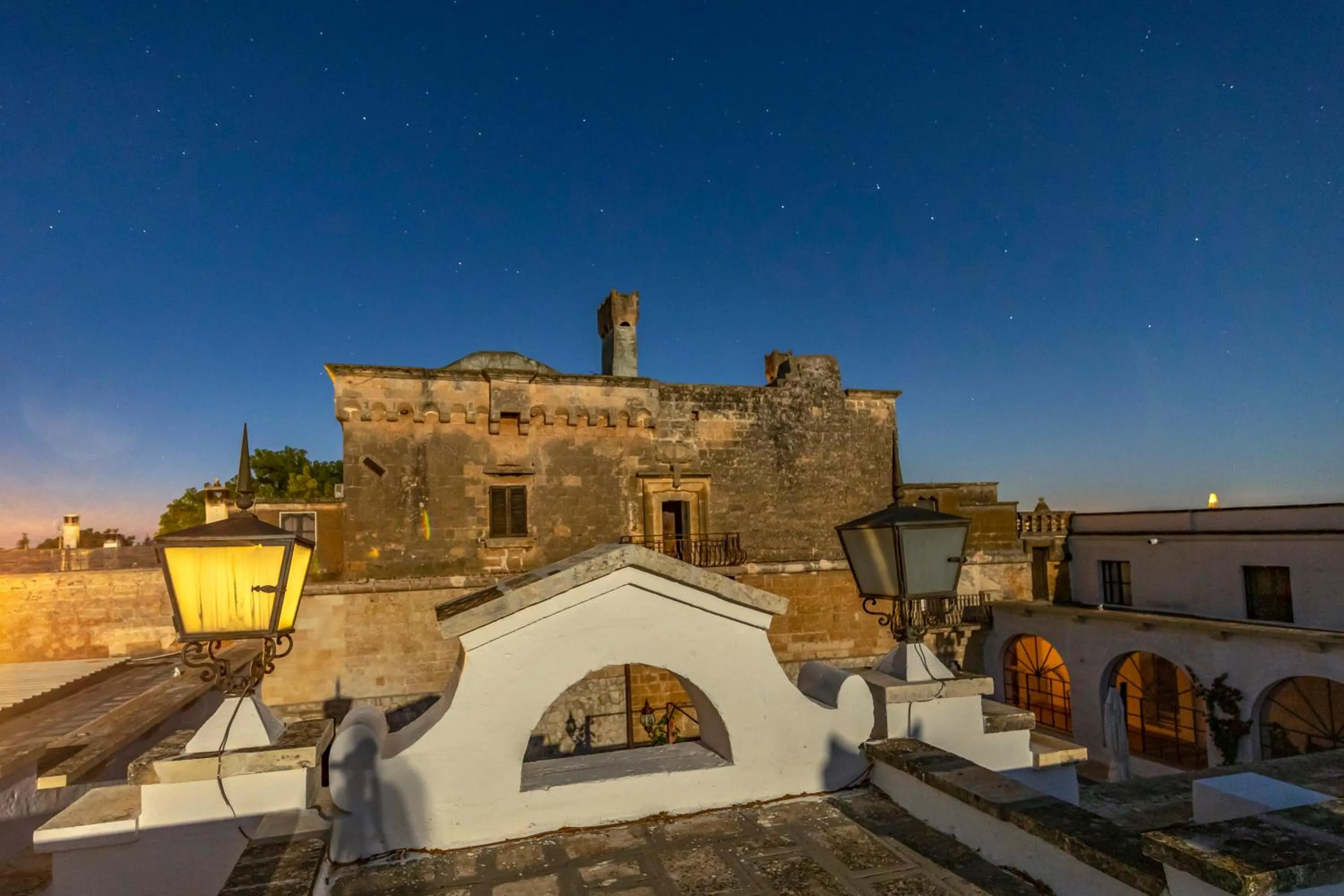 Sunset in Masseria Zanzara