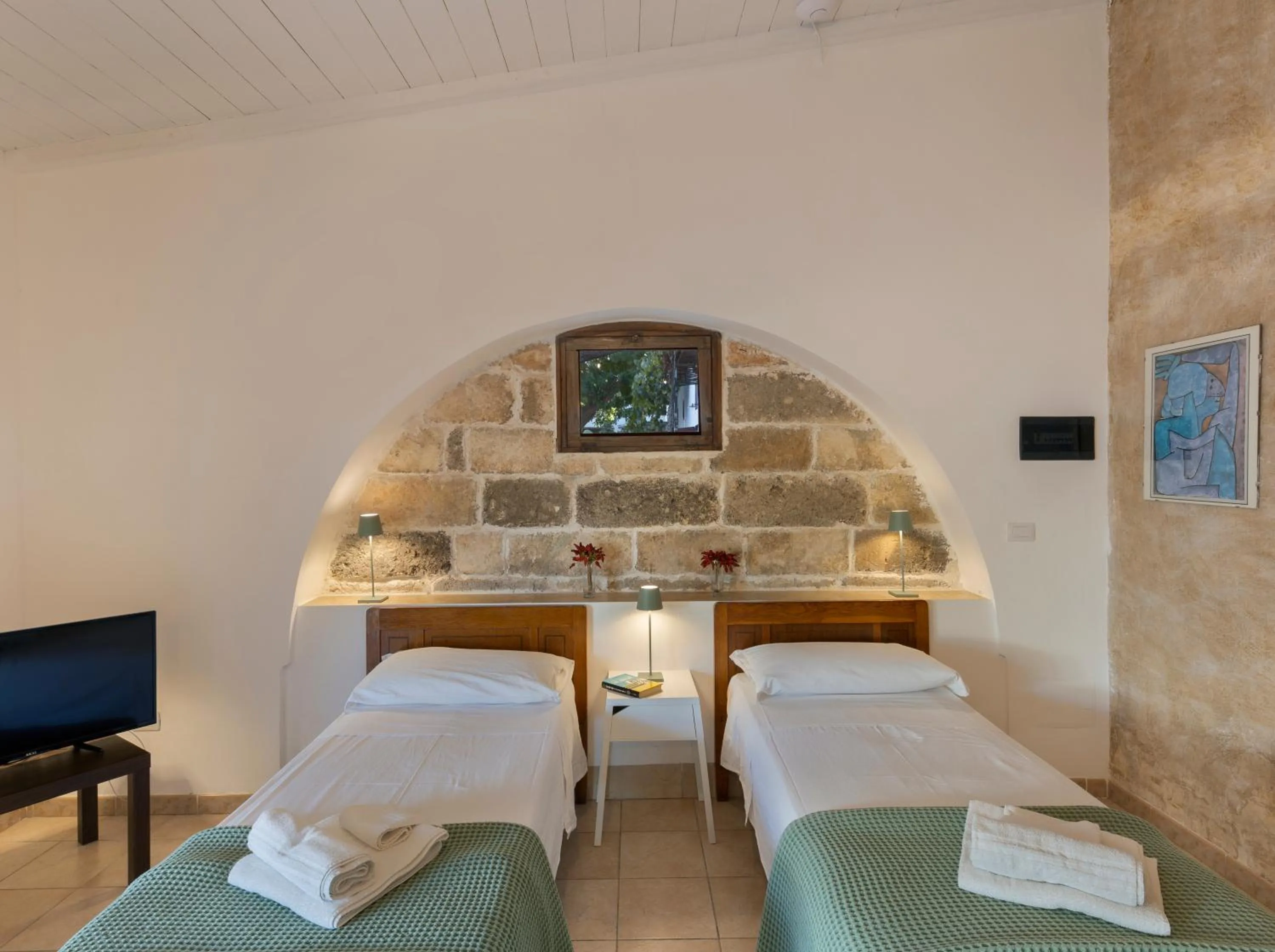 Bed in Masseria Zanzara