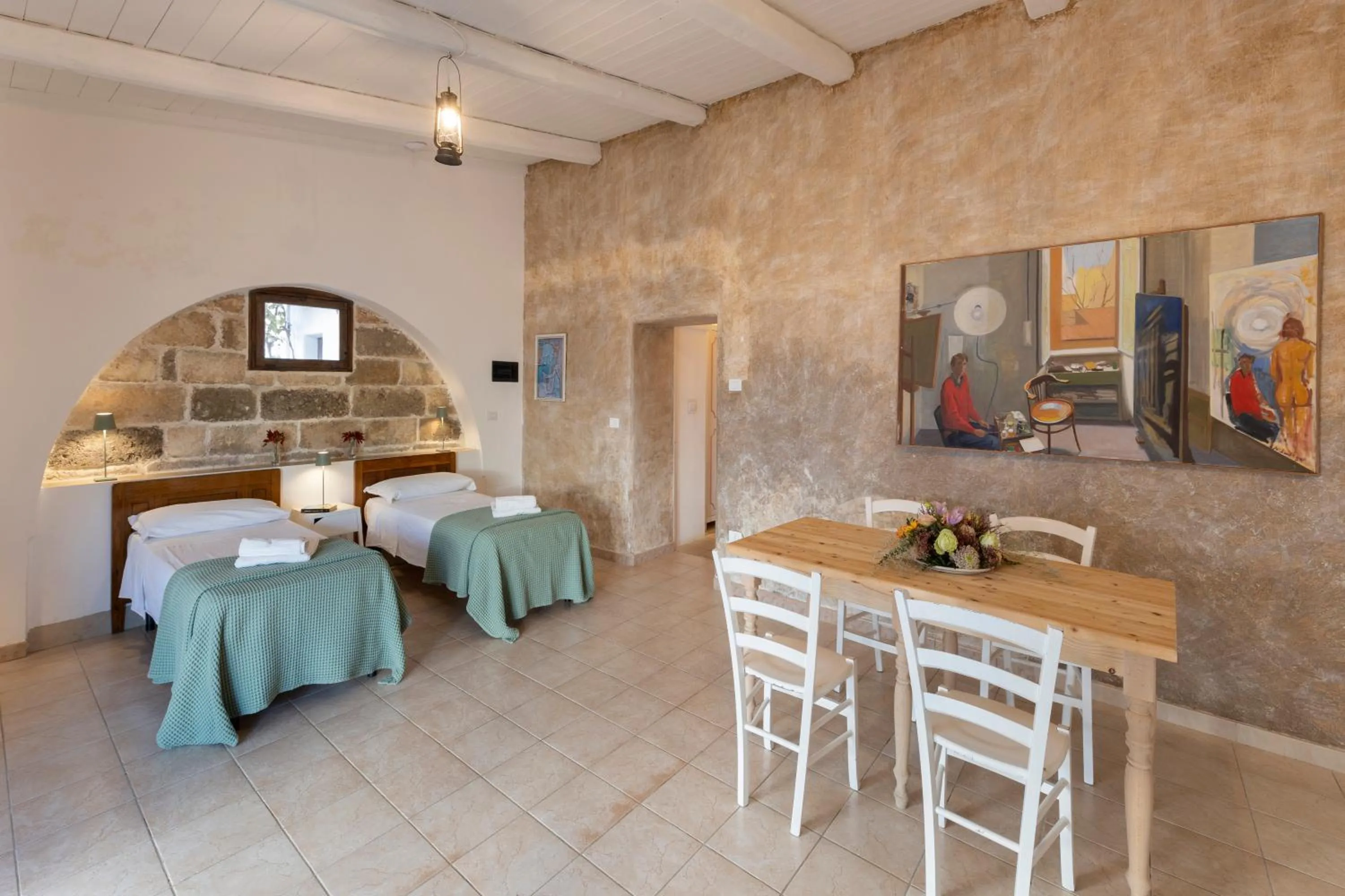 Photo of the whole room in Masseria Zanzara