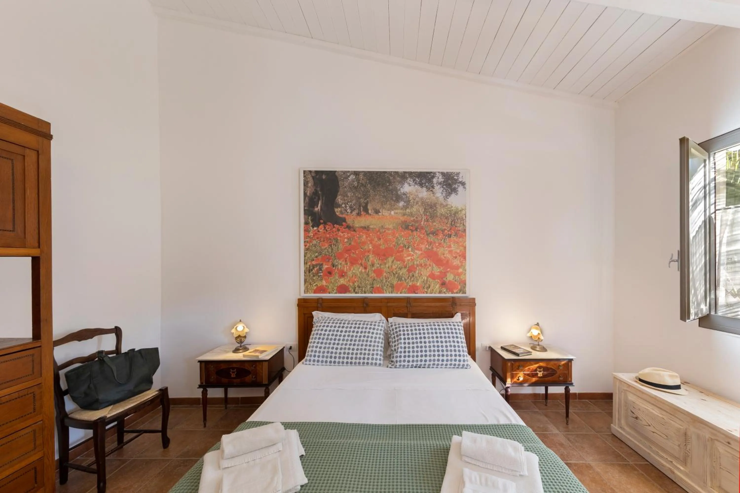 Bed in Masseria Zanzara