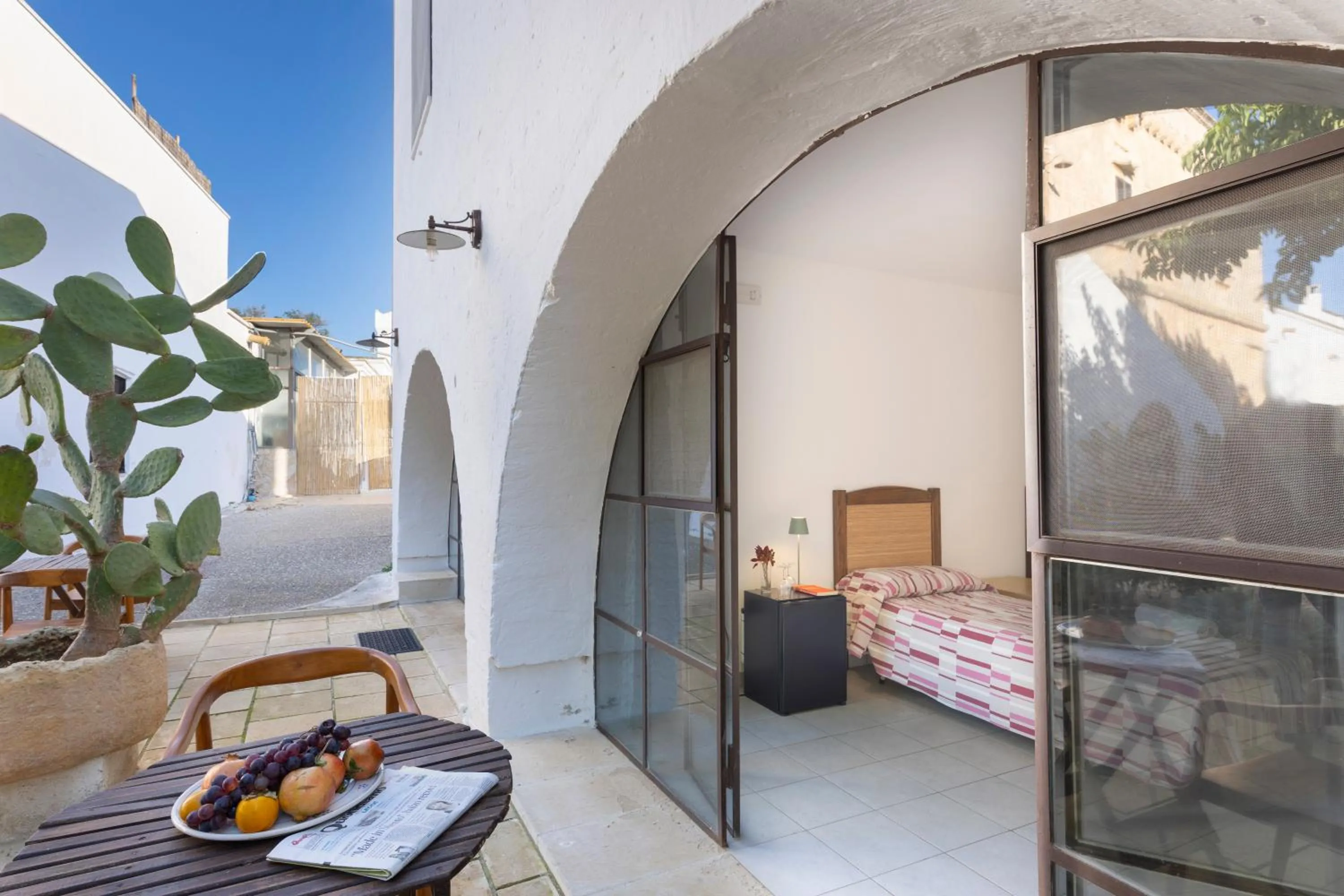 Patio in Masseria Zanzara