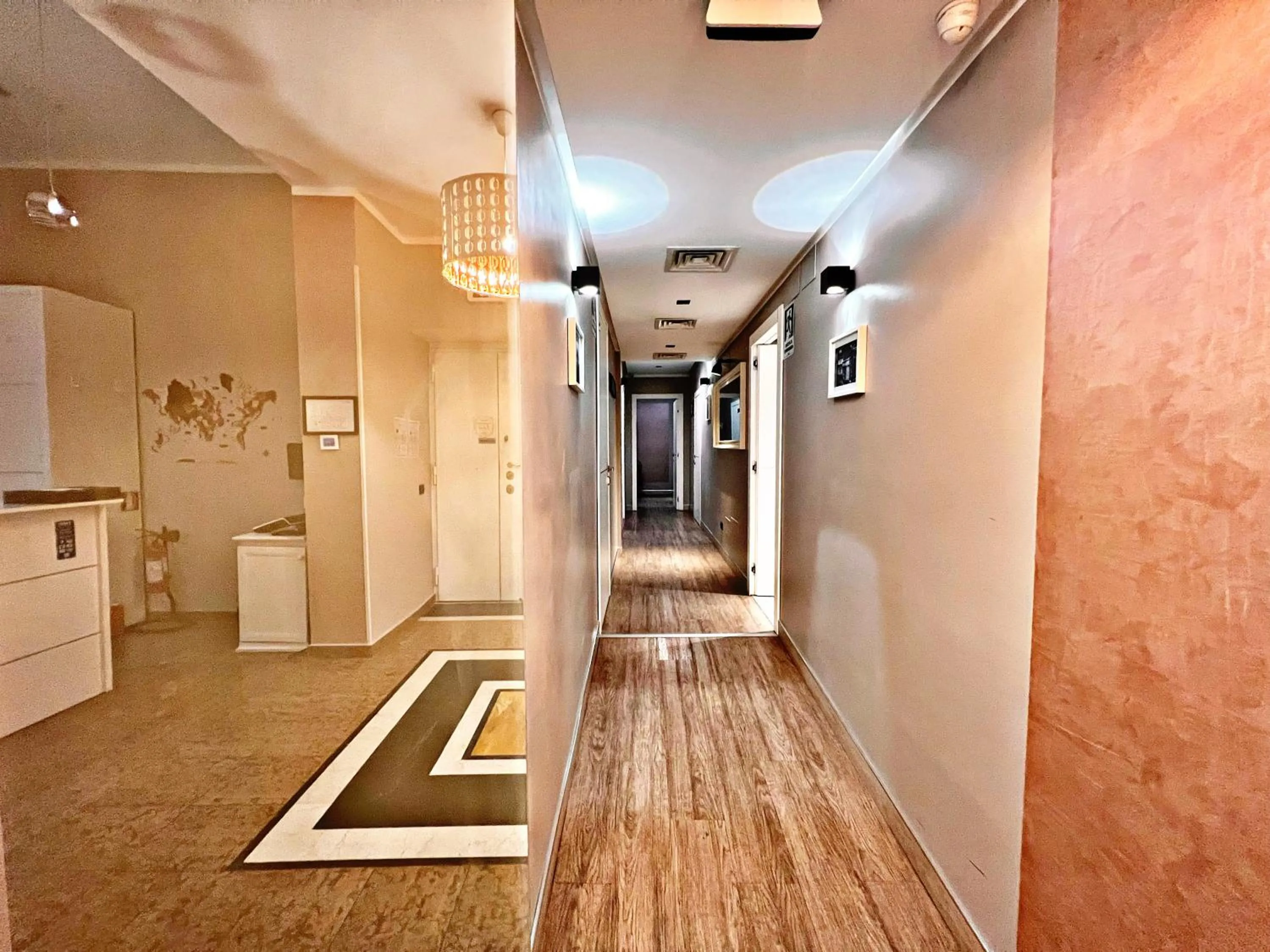 Lobby or reception in Fabio Massimo Guest House