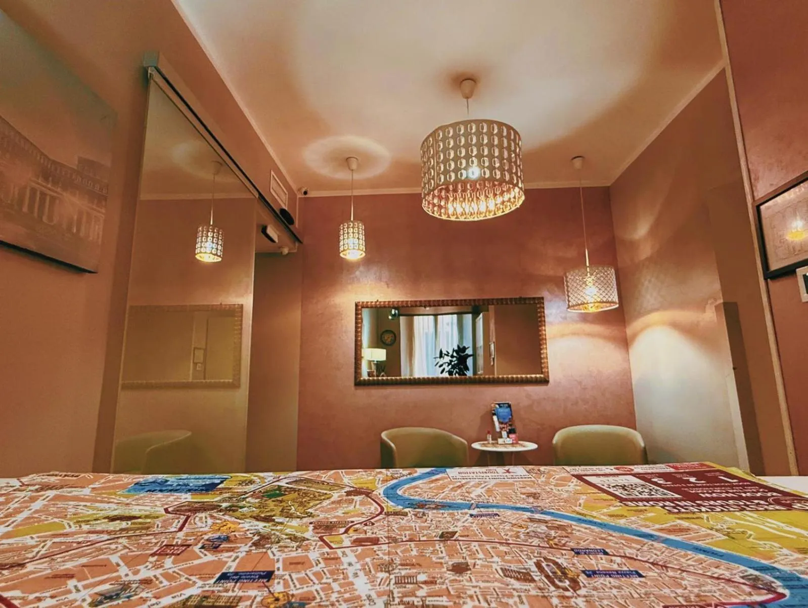 Lobby or reception, Bed in Fabio Massimo Guest House