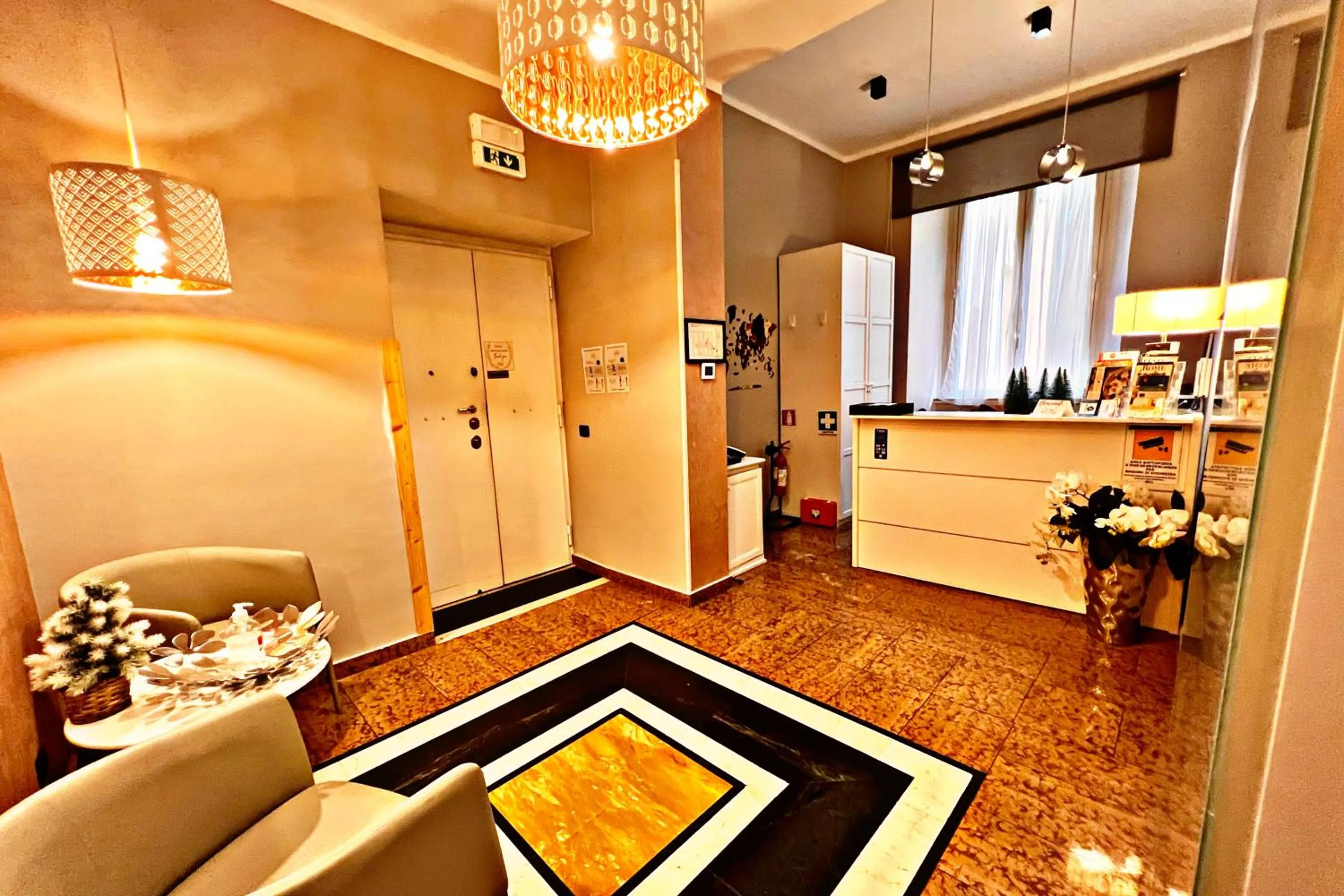 Lobby or reception in Fabio Massimo Guest House