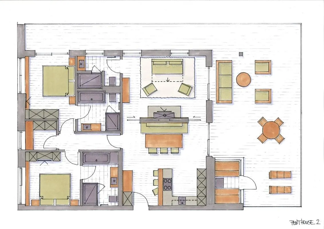 Floor plan in Das Heimsitz