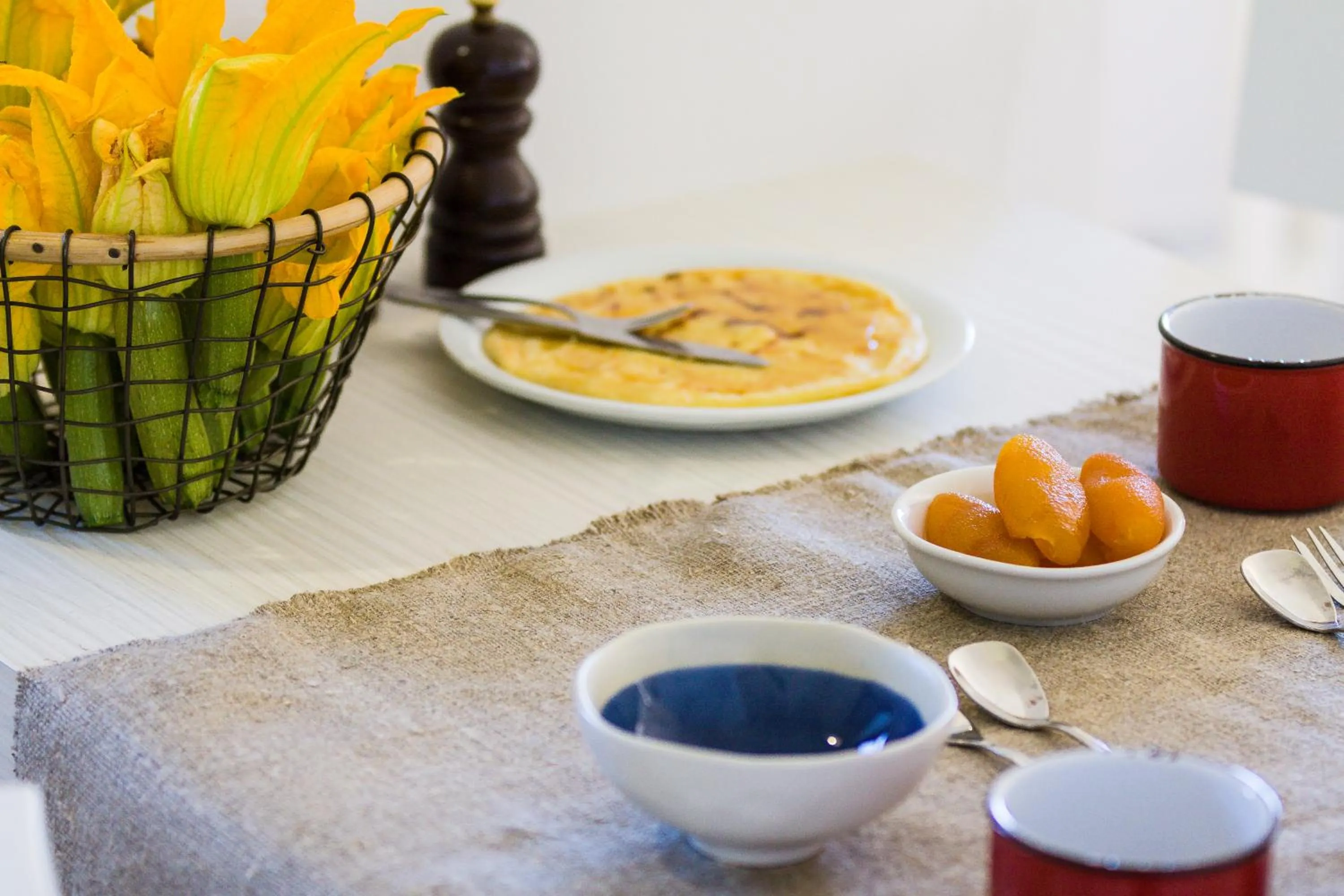 Breakfast in Mikro Livadi Special Lodges - Has an Eco Salt water pool - 150m from the beach