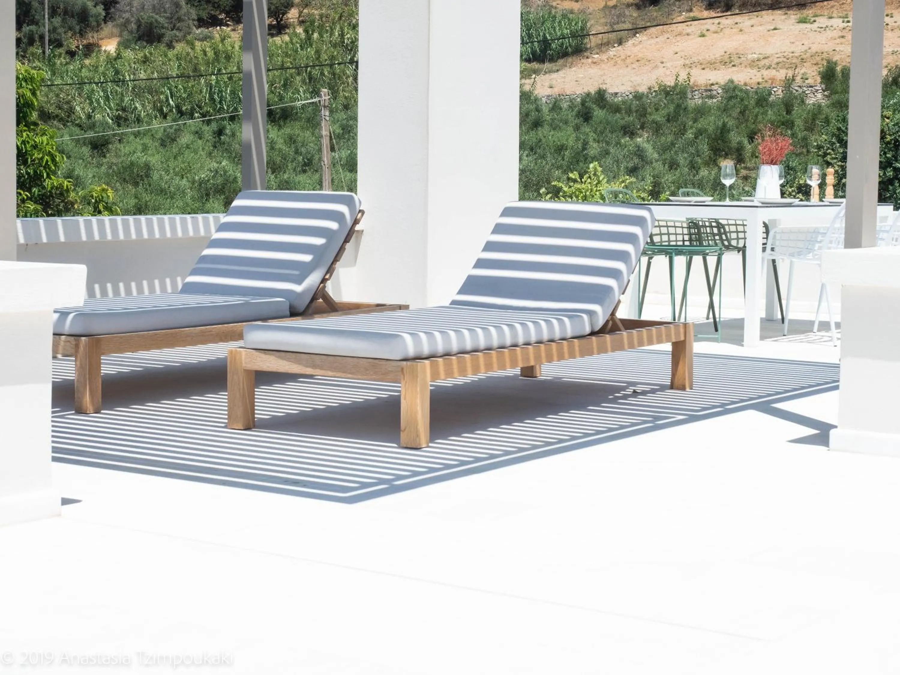 Spring in Mikro Livadi Special Lodges - Has an Eco Salt water pool - 150m from the beach