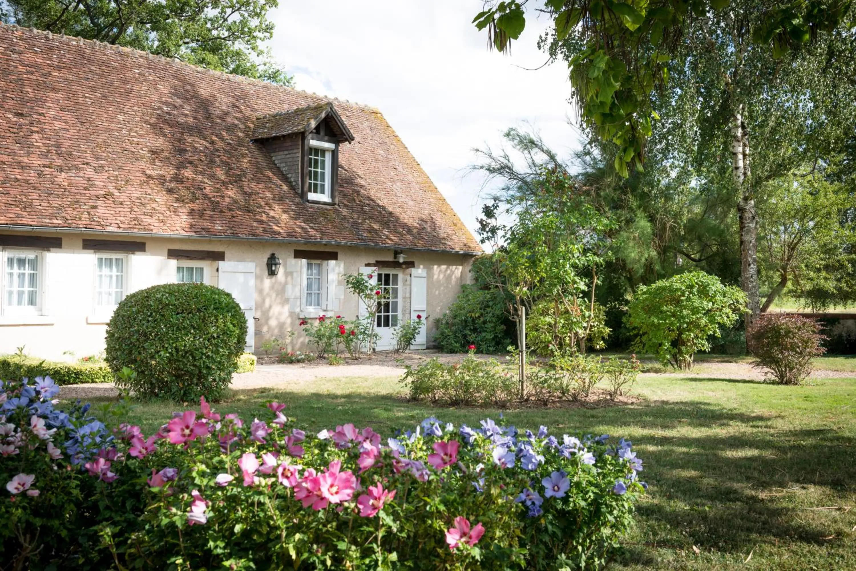 Garden in Le Relais Des Landes - Demeures et Chateaux