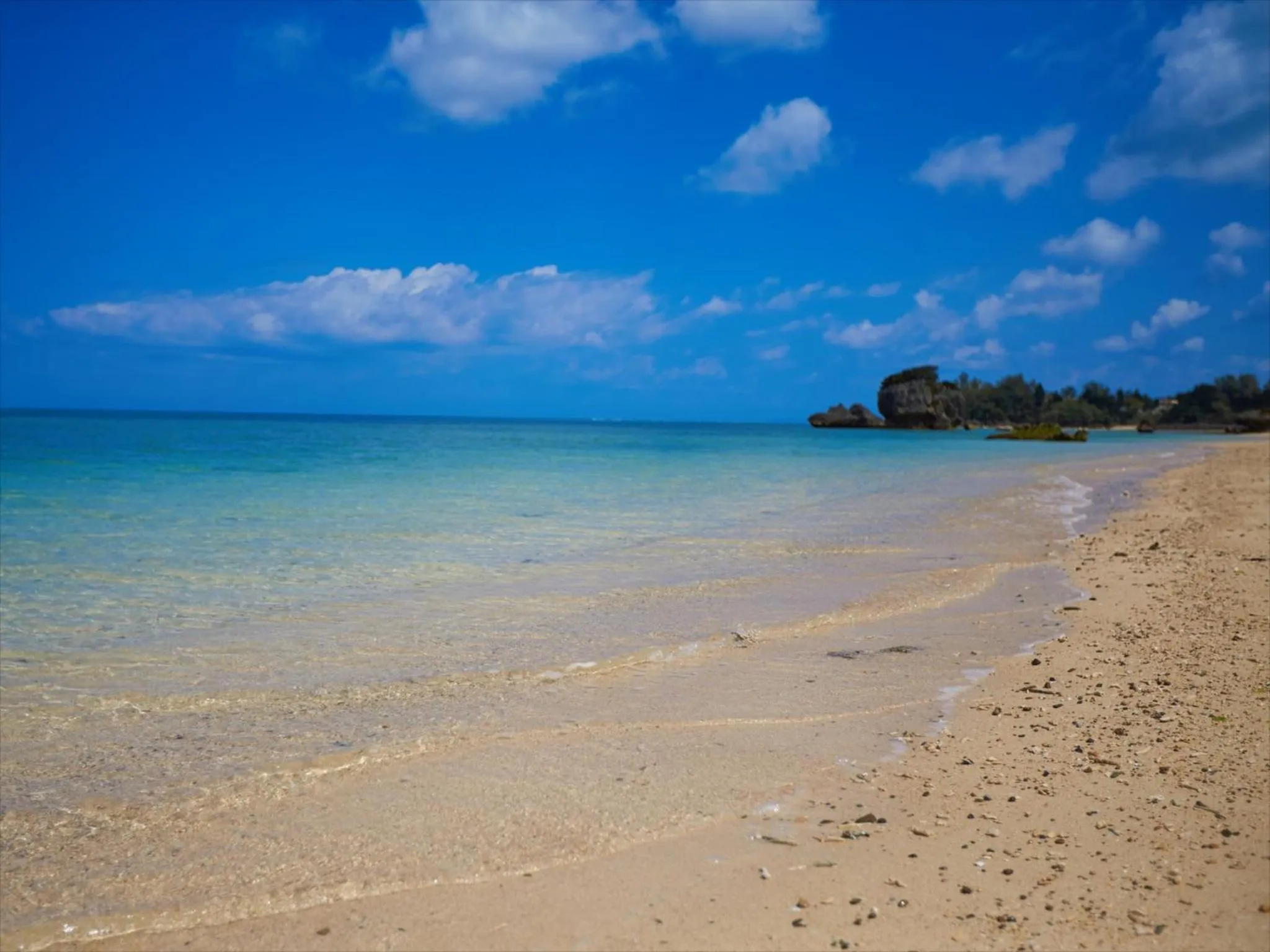 Beach in Wood Pecker Nakijin