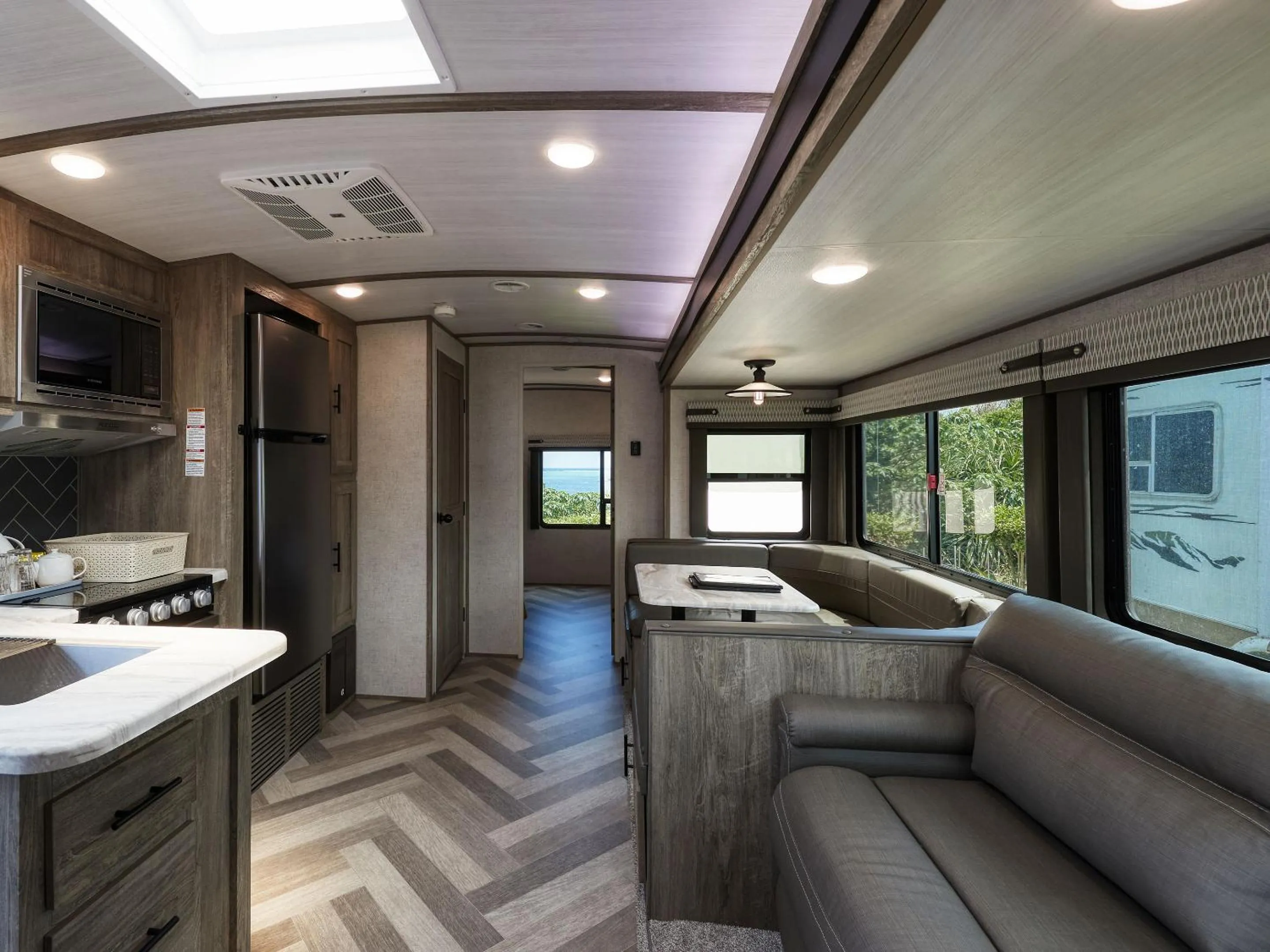 Living room in Wood Pecker Nakijin