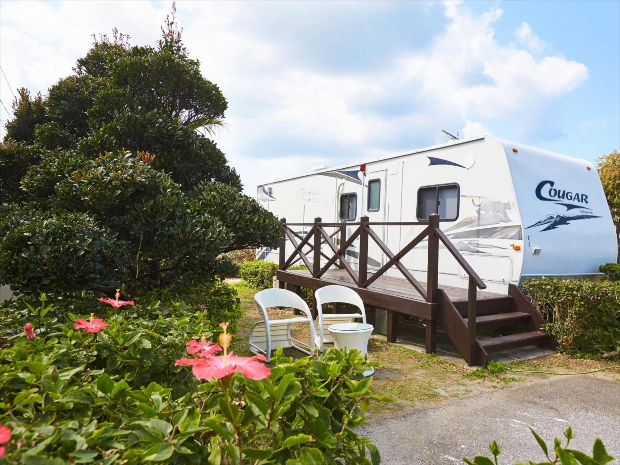 Property building in Wood Pecker Nakijin