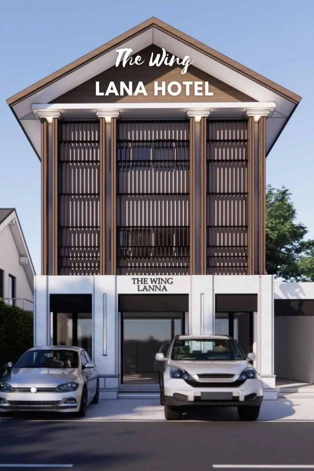 Property building in The Wing Lanna Hotel