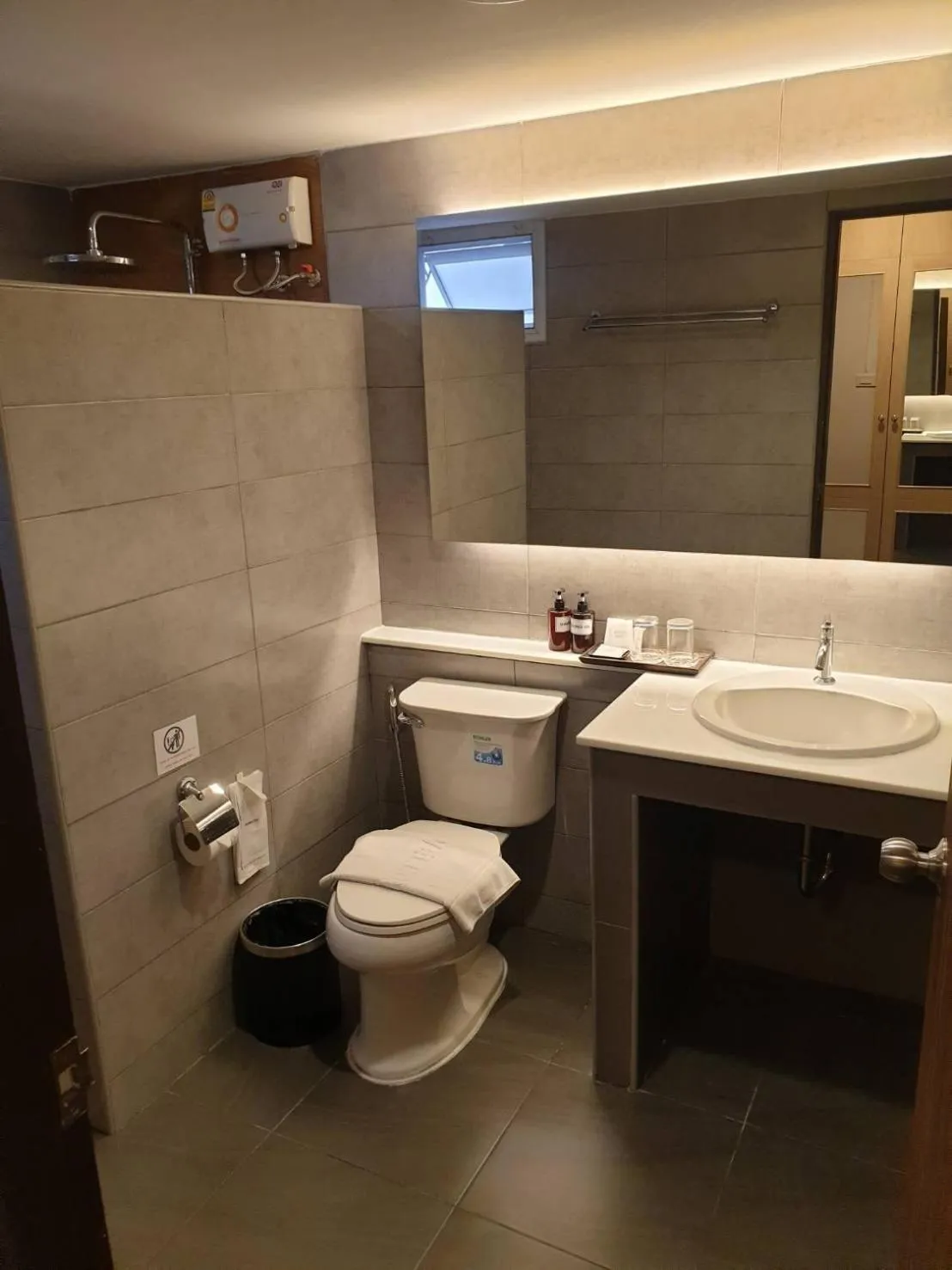 Toilet in The Wing Lanna Hotel