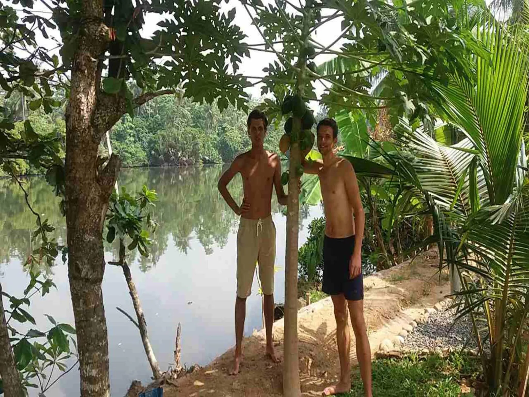 On site in Pelli Riverine