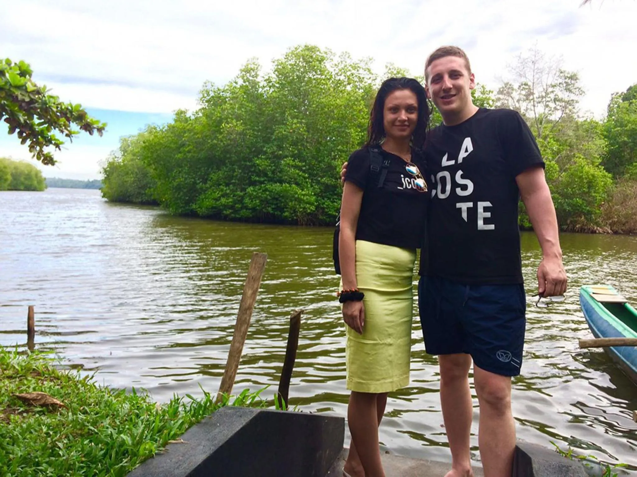 On site in Pelli Riverine