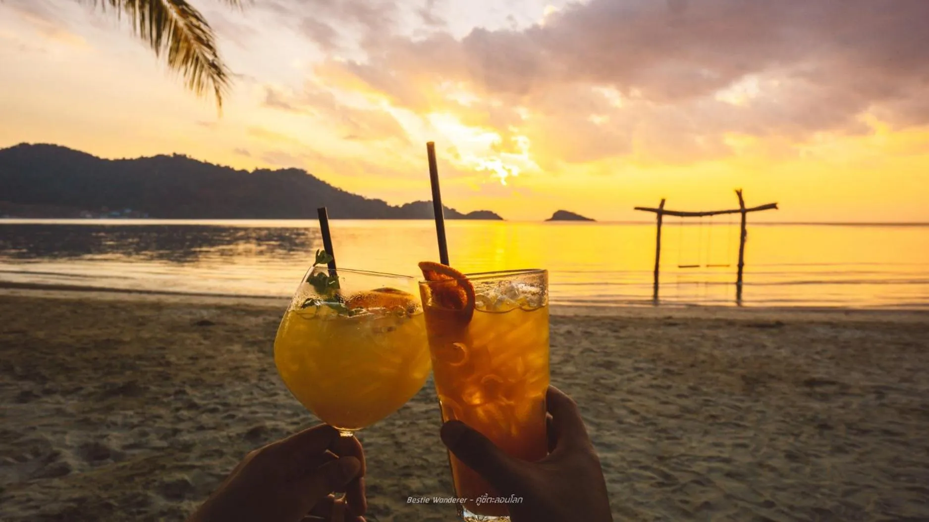 Sunset in Peninsula Beach Resort