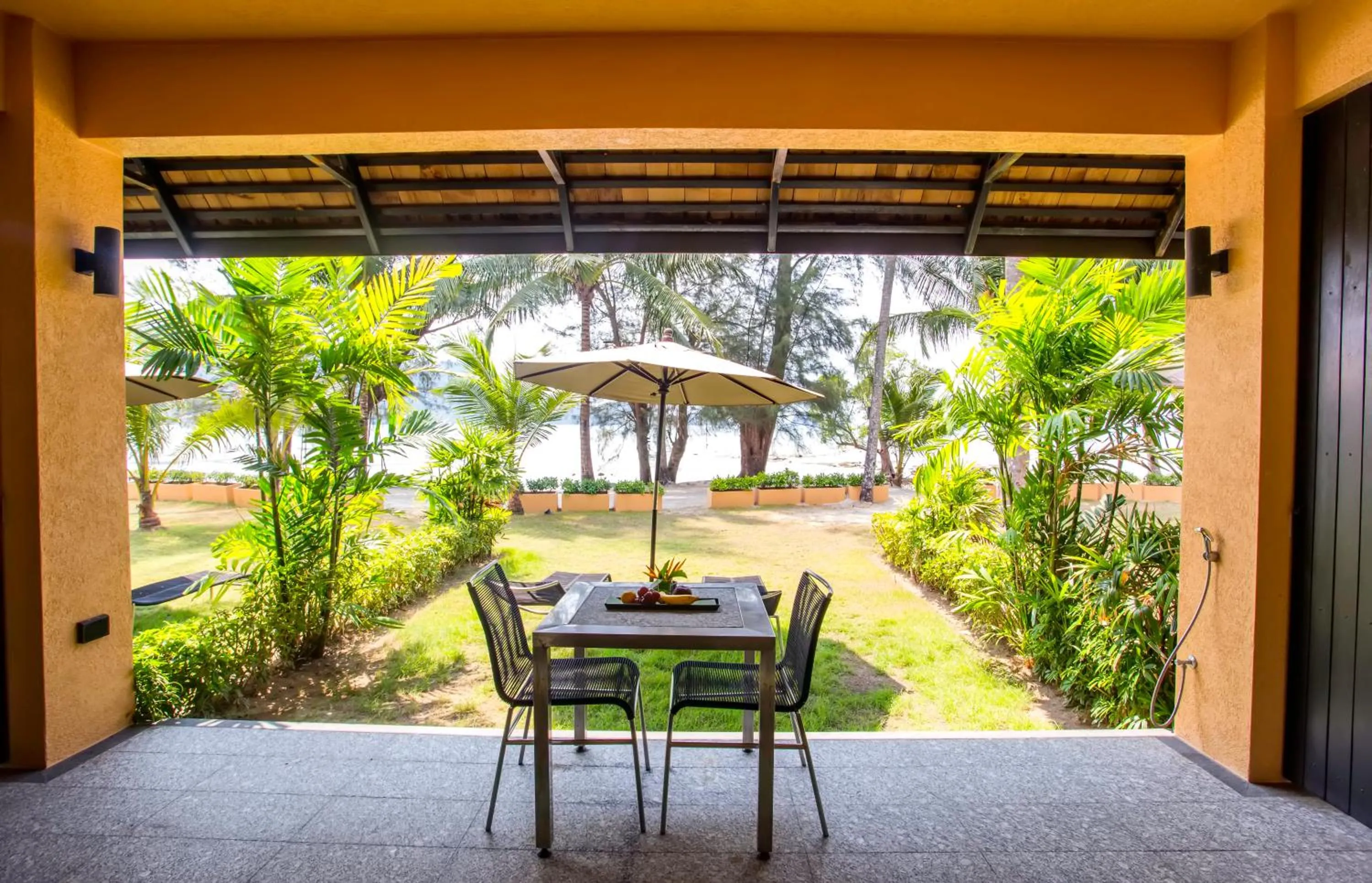 Patio in Peninsula Beach Resort