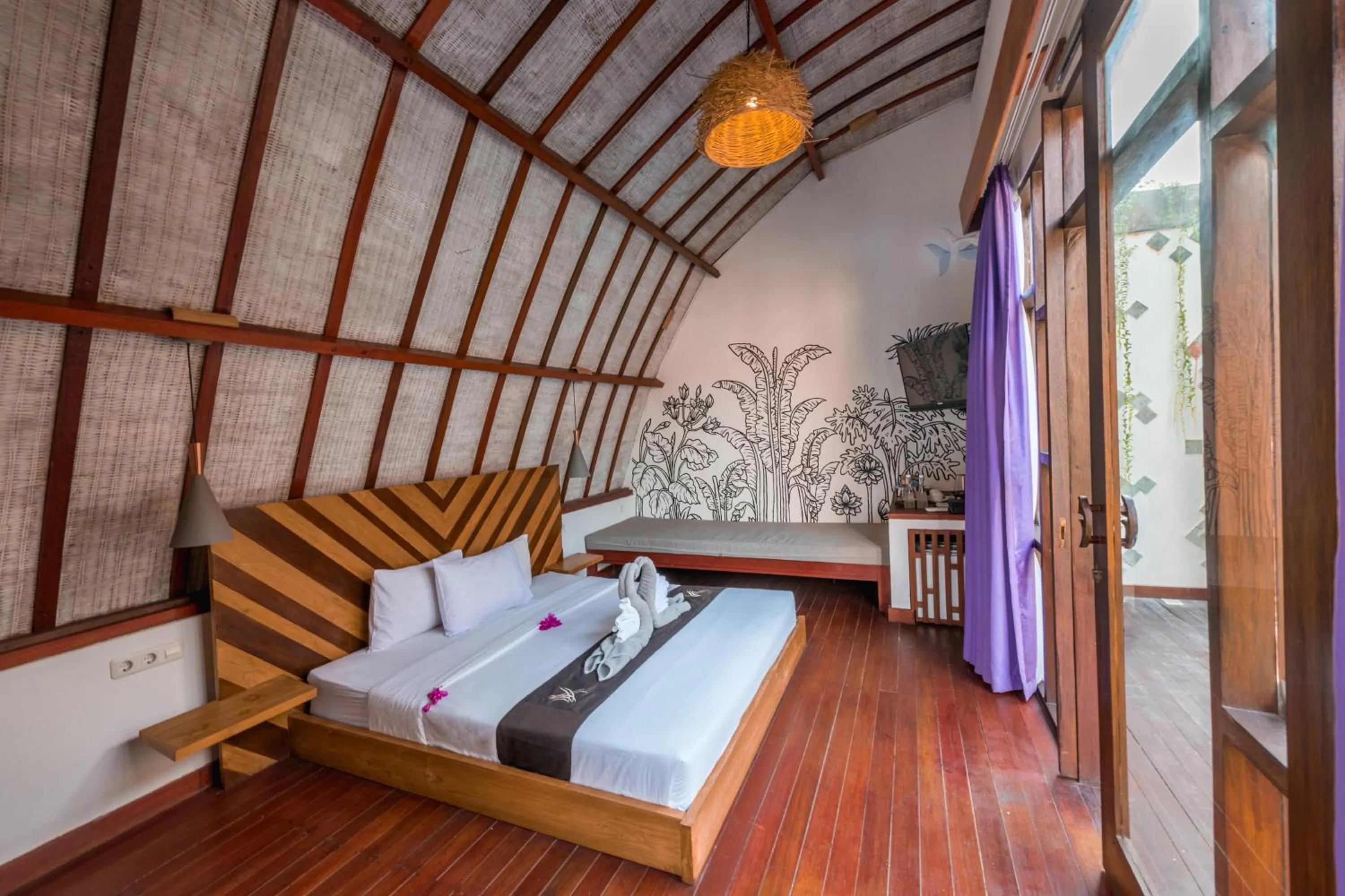 Bed in Camilla Resort