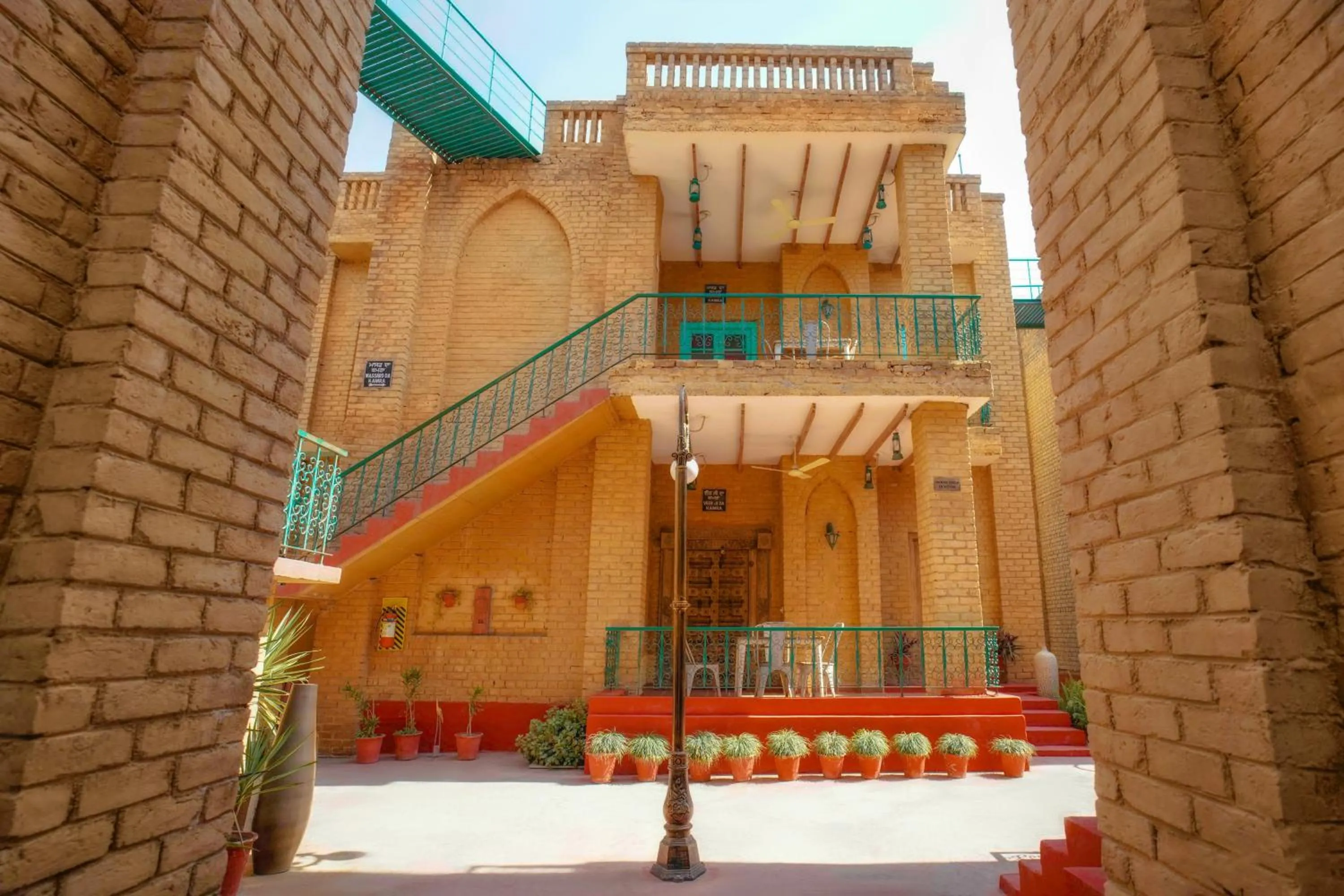 Property building in WelcomHeritage Ranjitvilas