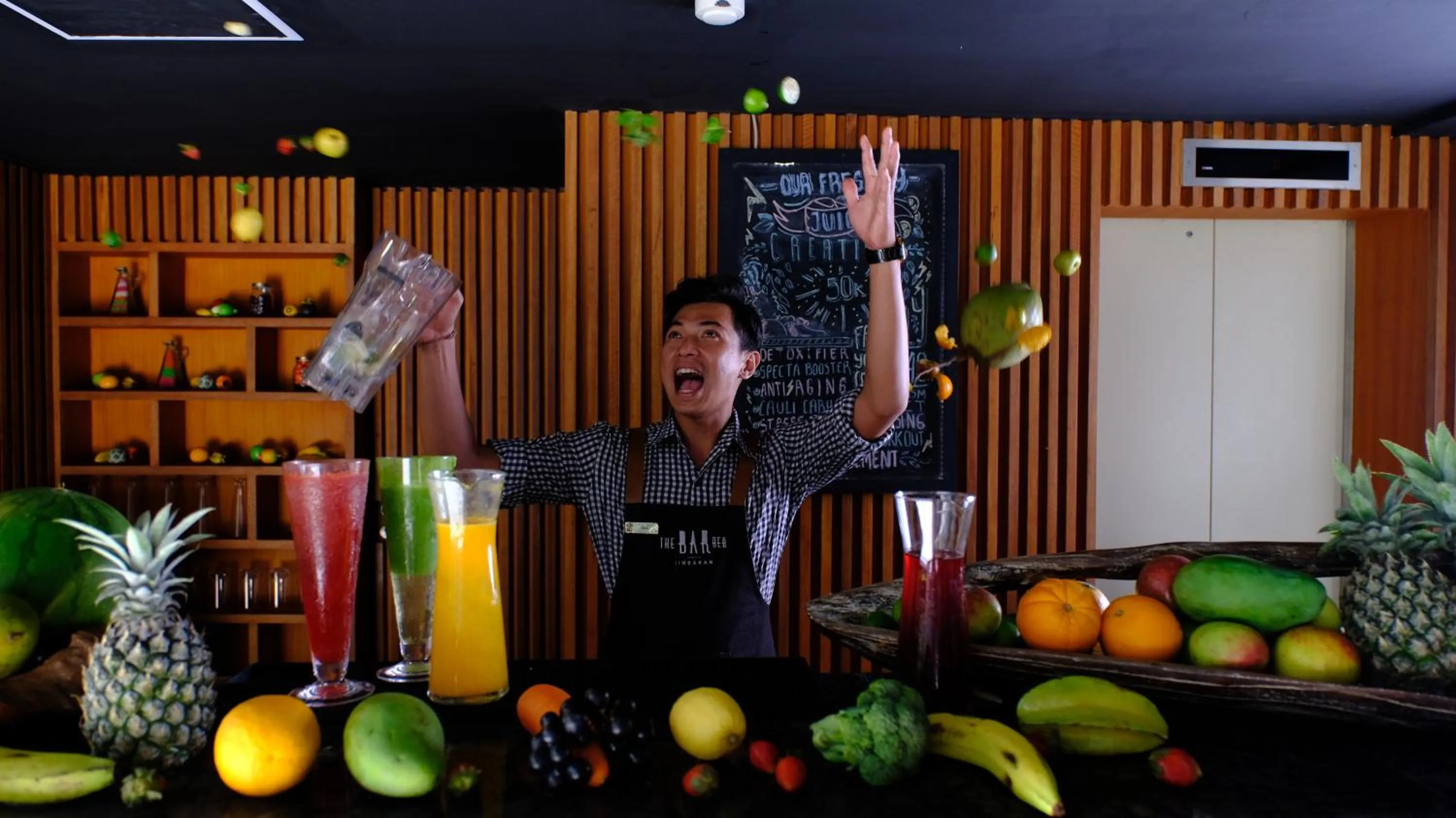 Lounge or bar in The Sintesa Residence Jimbaran