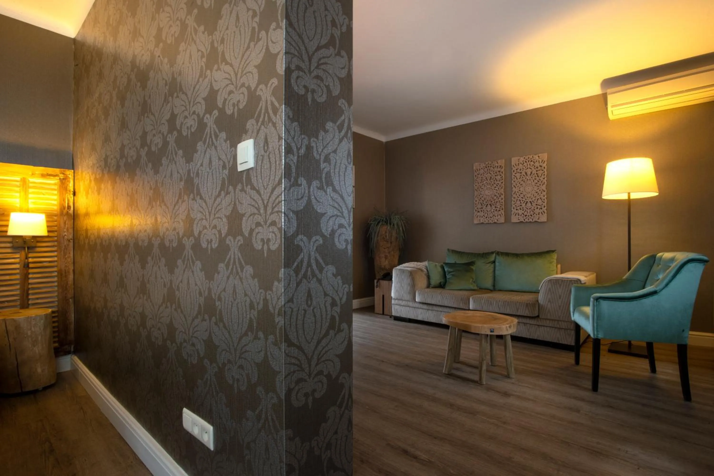 Seating area in Hotel Mardaga