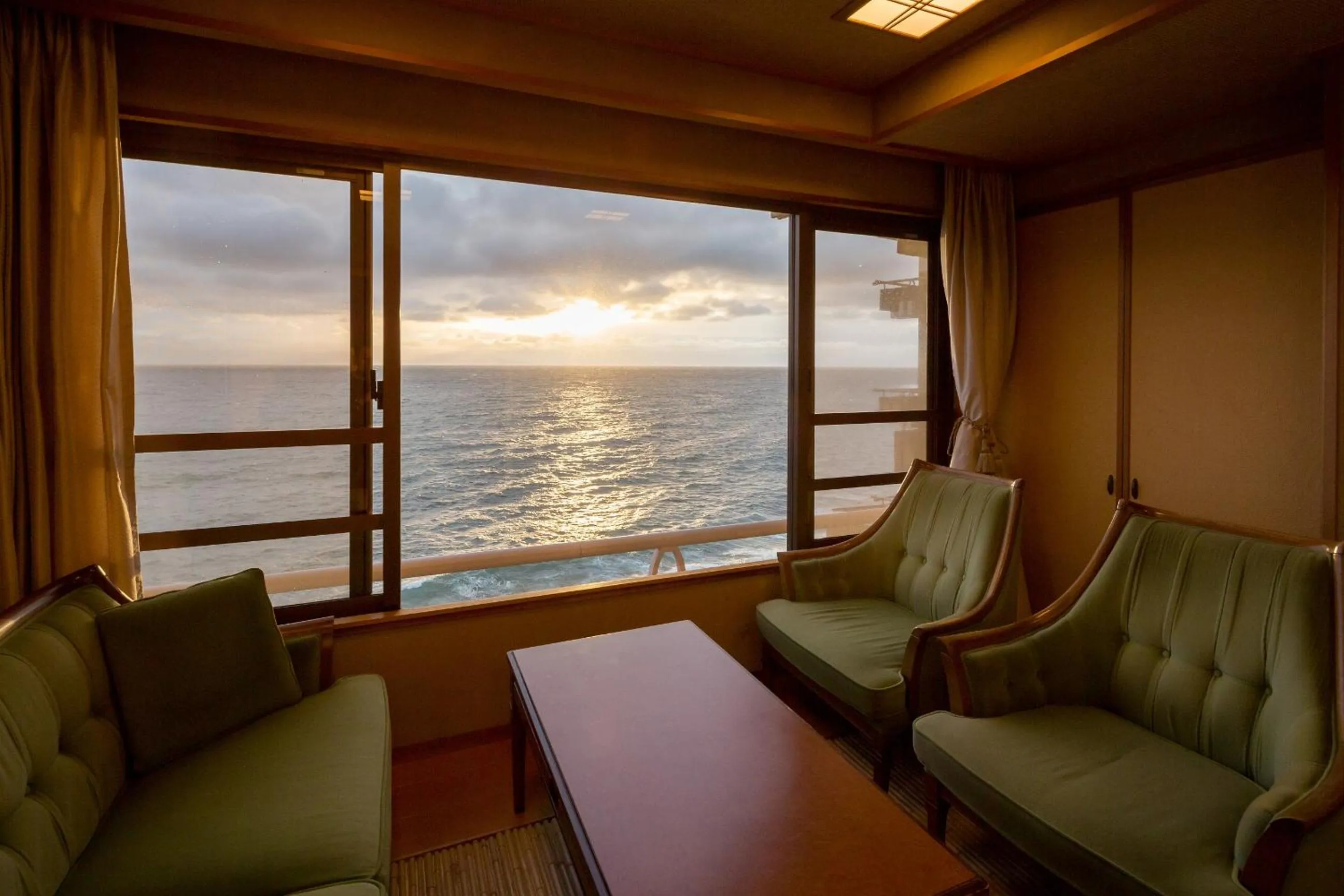 Seating area in Bousui