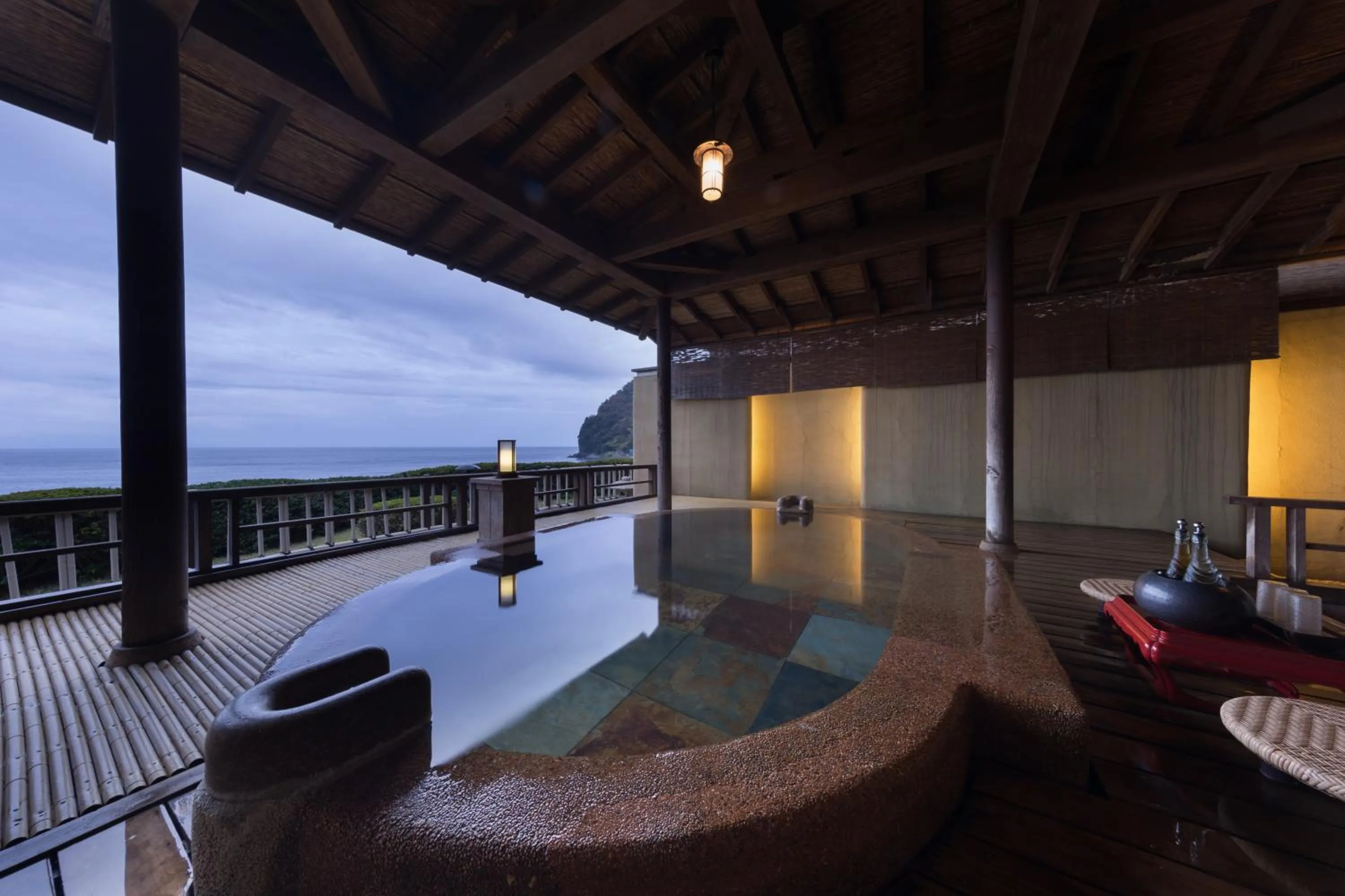 Hot Spring Bath in Bousui