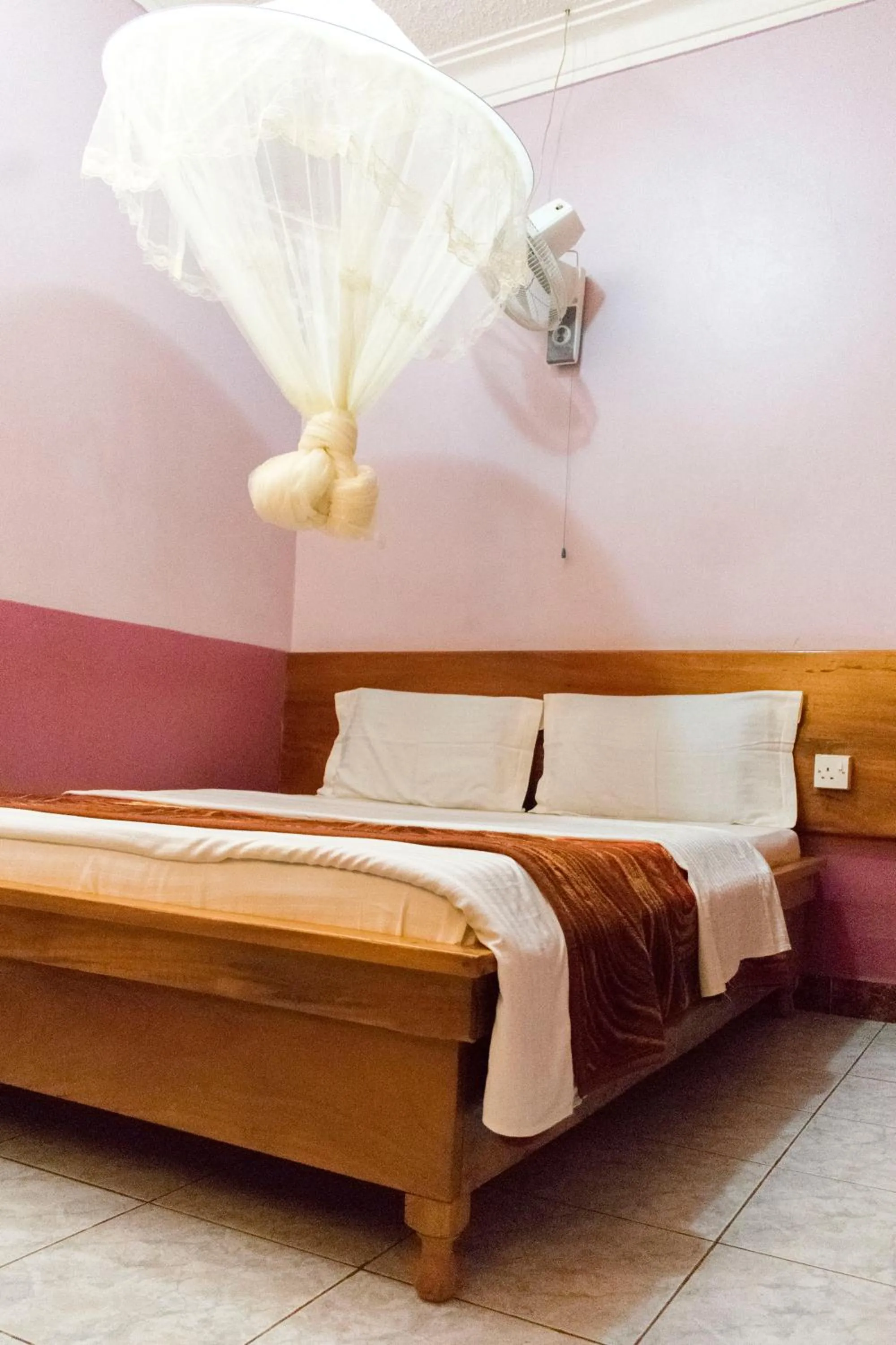 Bed in Starlight Hotel Mbale