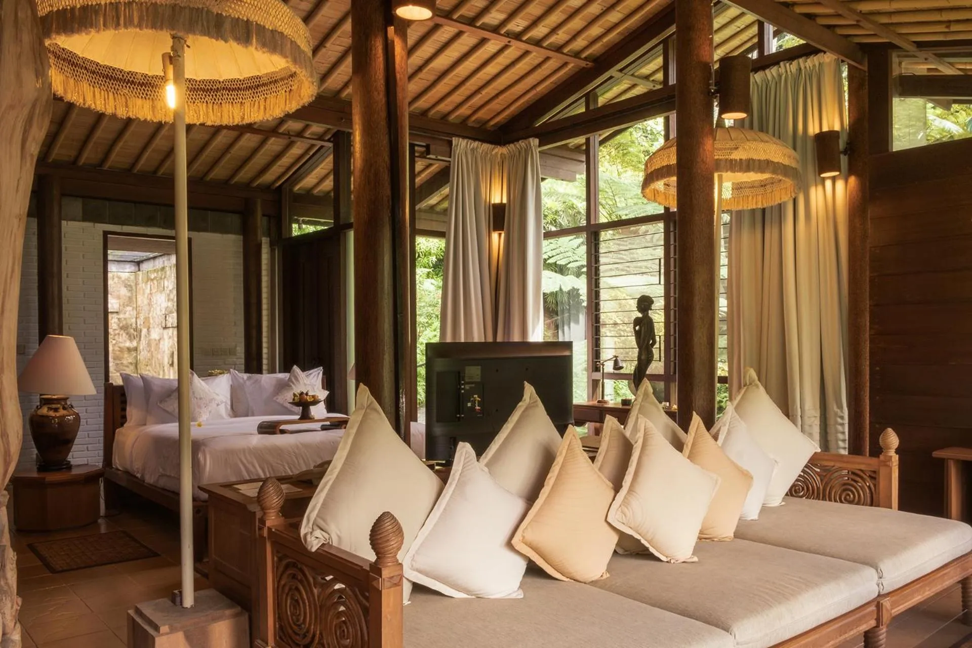 Bed in Dua Dari, a Residence by Hadiprana