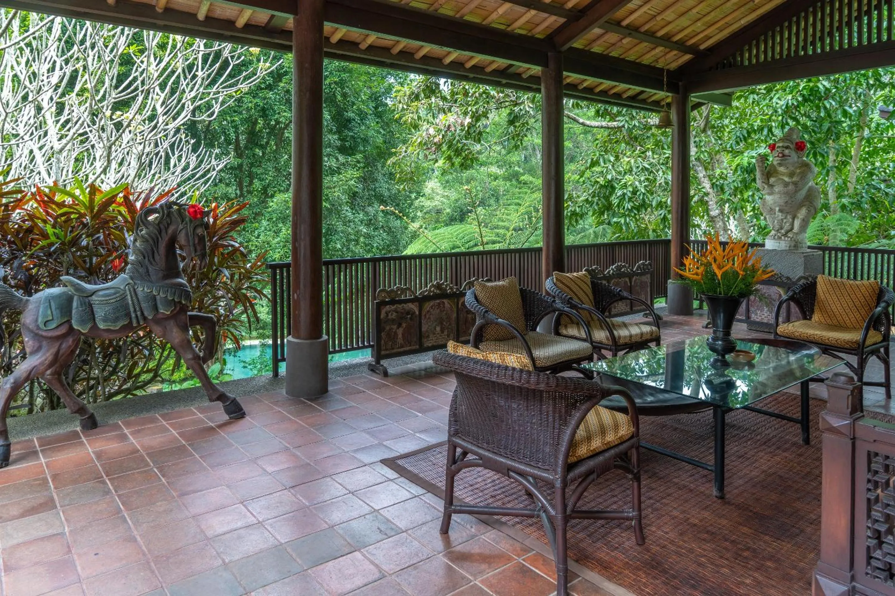 Balcony/Terrace in Dua Dari, a Residence by Hadiprana