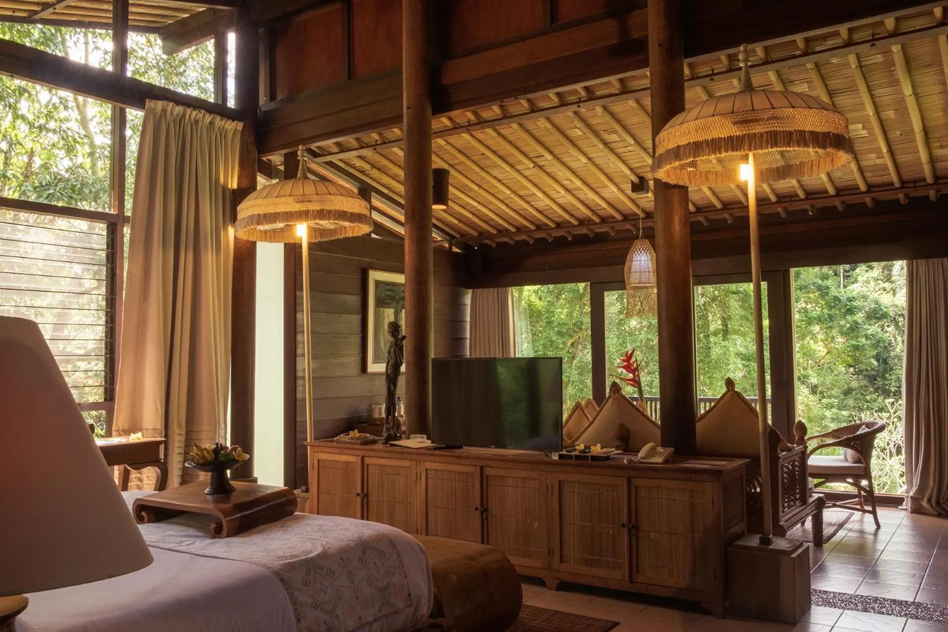 Bed in Dua Dari, a Residence by Hadiprana