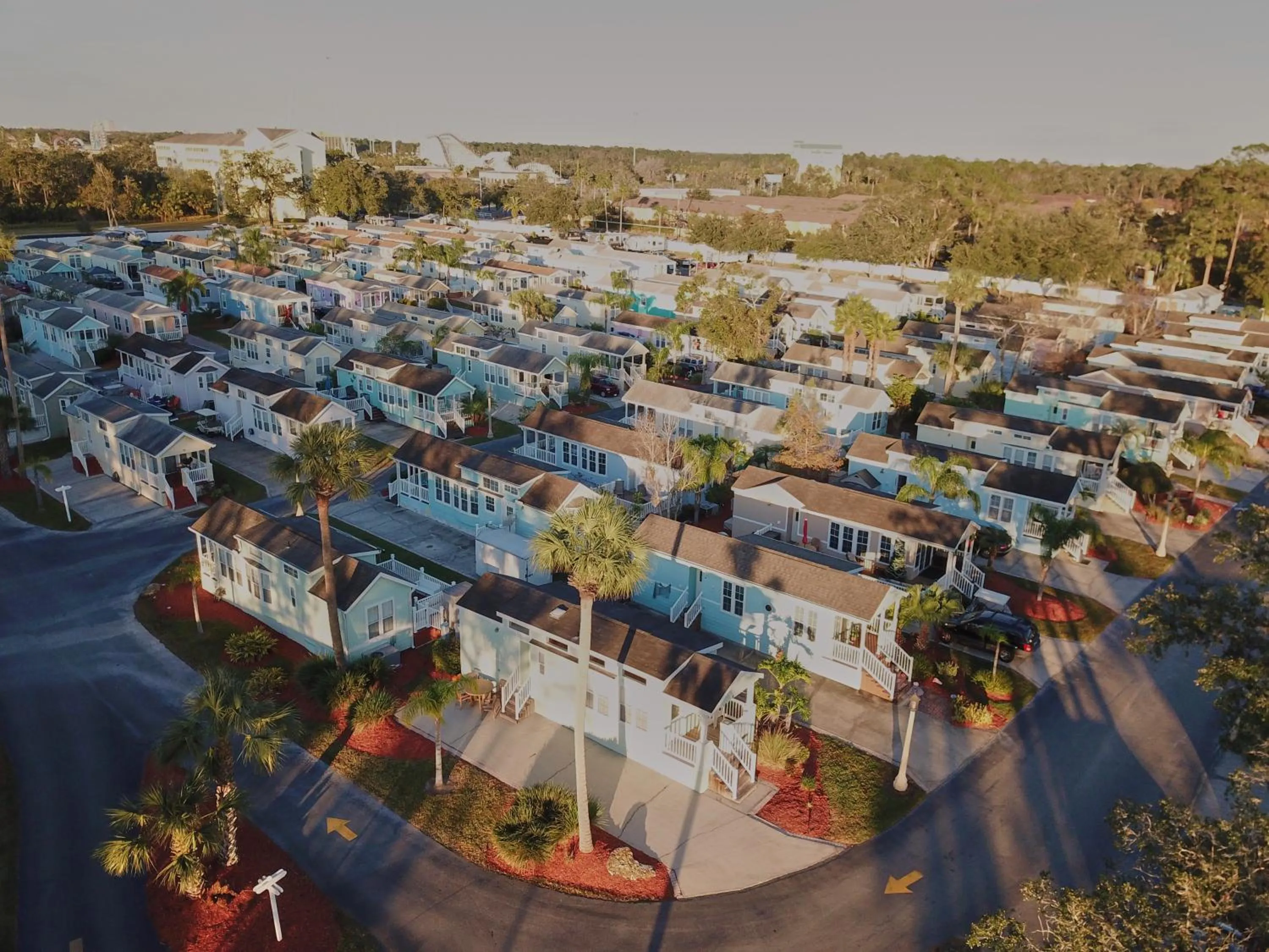 Bird's eye view in Tropical Palms Resort
