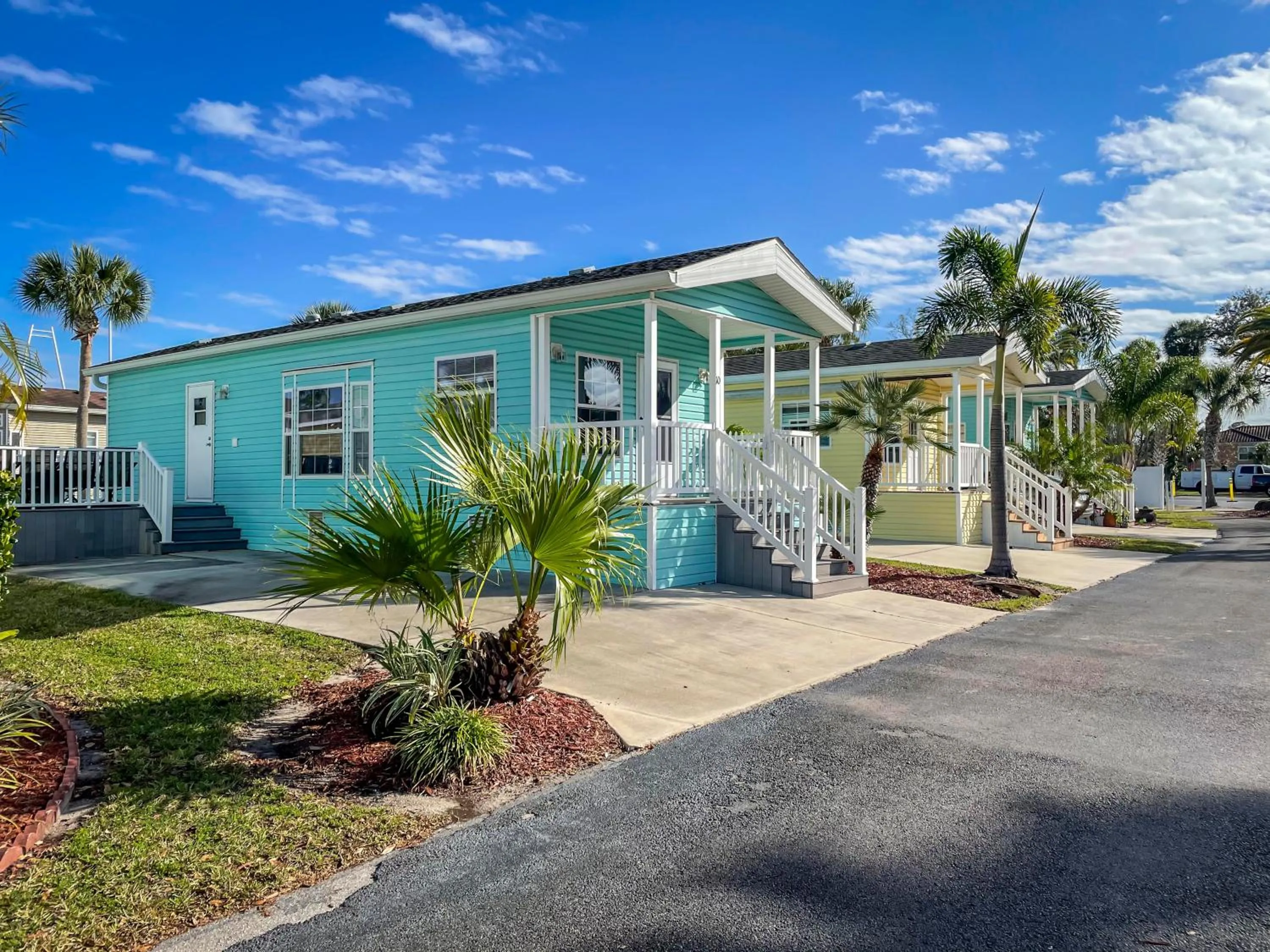 Property building in Tropical Palms Resort