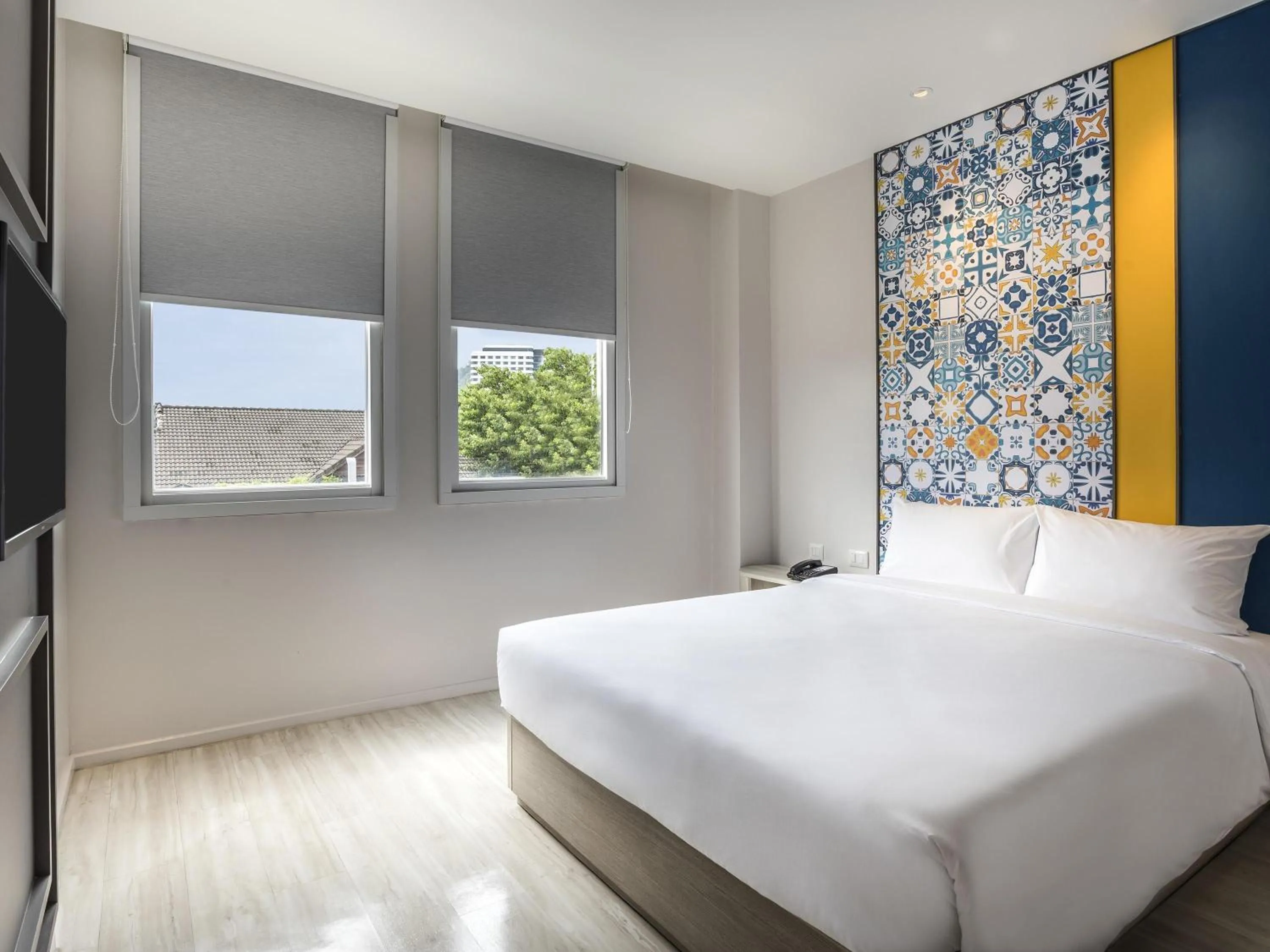 Bedroom, Bed in Ibis Styles Phuket City