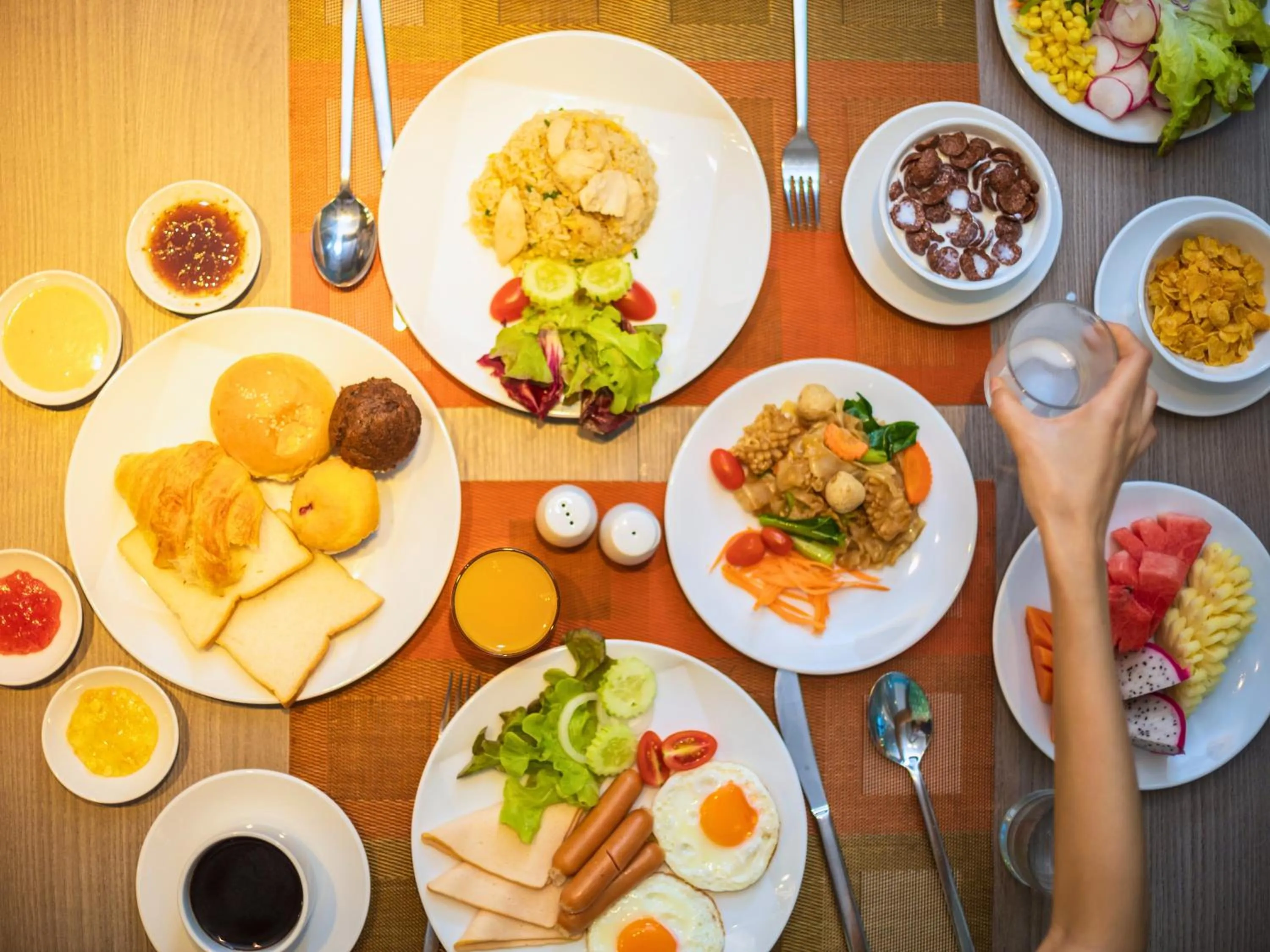 Breakfast in Ibis Styles Phuket City