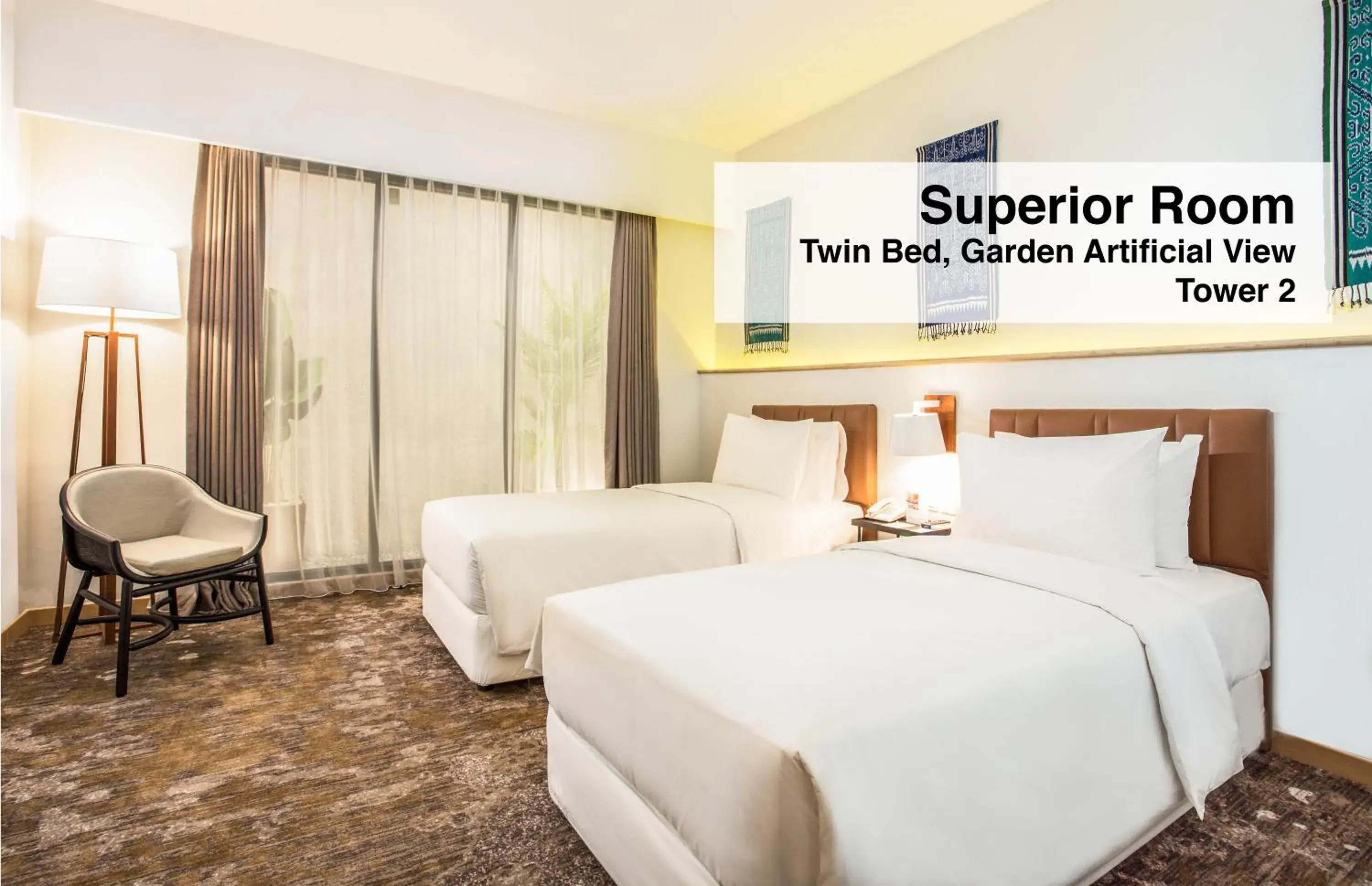 Superior Twin Room in Swiss-Belinn Singkawang Superior Twin Room in Swiss-Belinn Singkawang