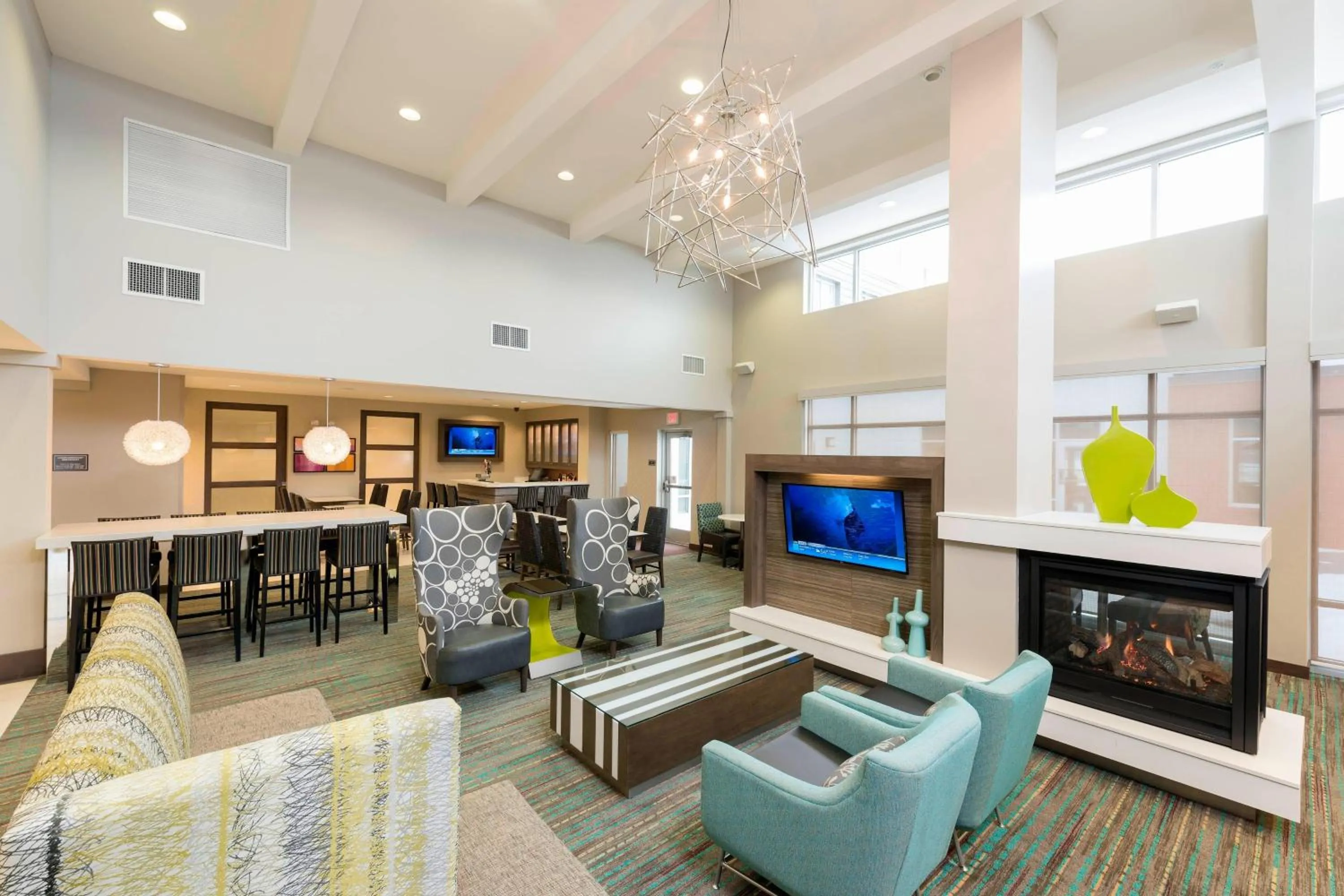 Lobby or reception in Residence Inn by Marriott Green Bay Downtown
