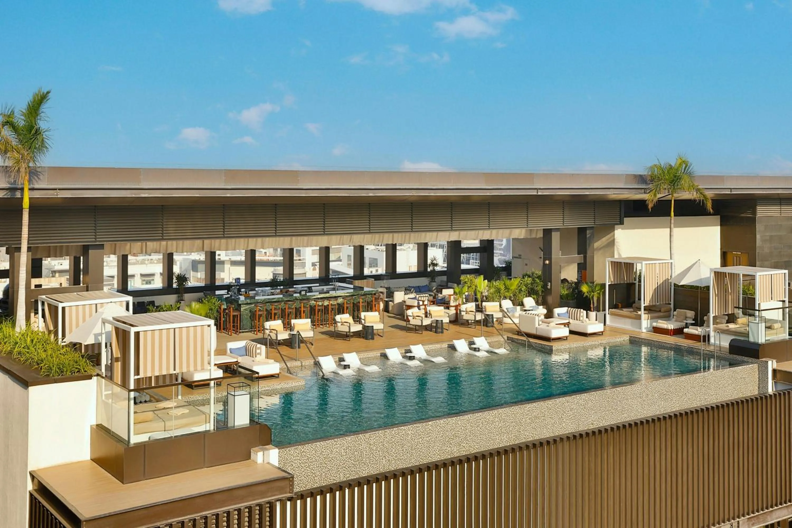 Swimming pool in La Ville Hotel & Suites CITY WALK Dubai, Autograph Collection