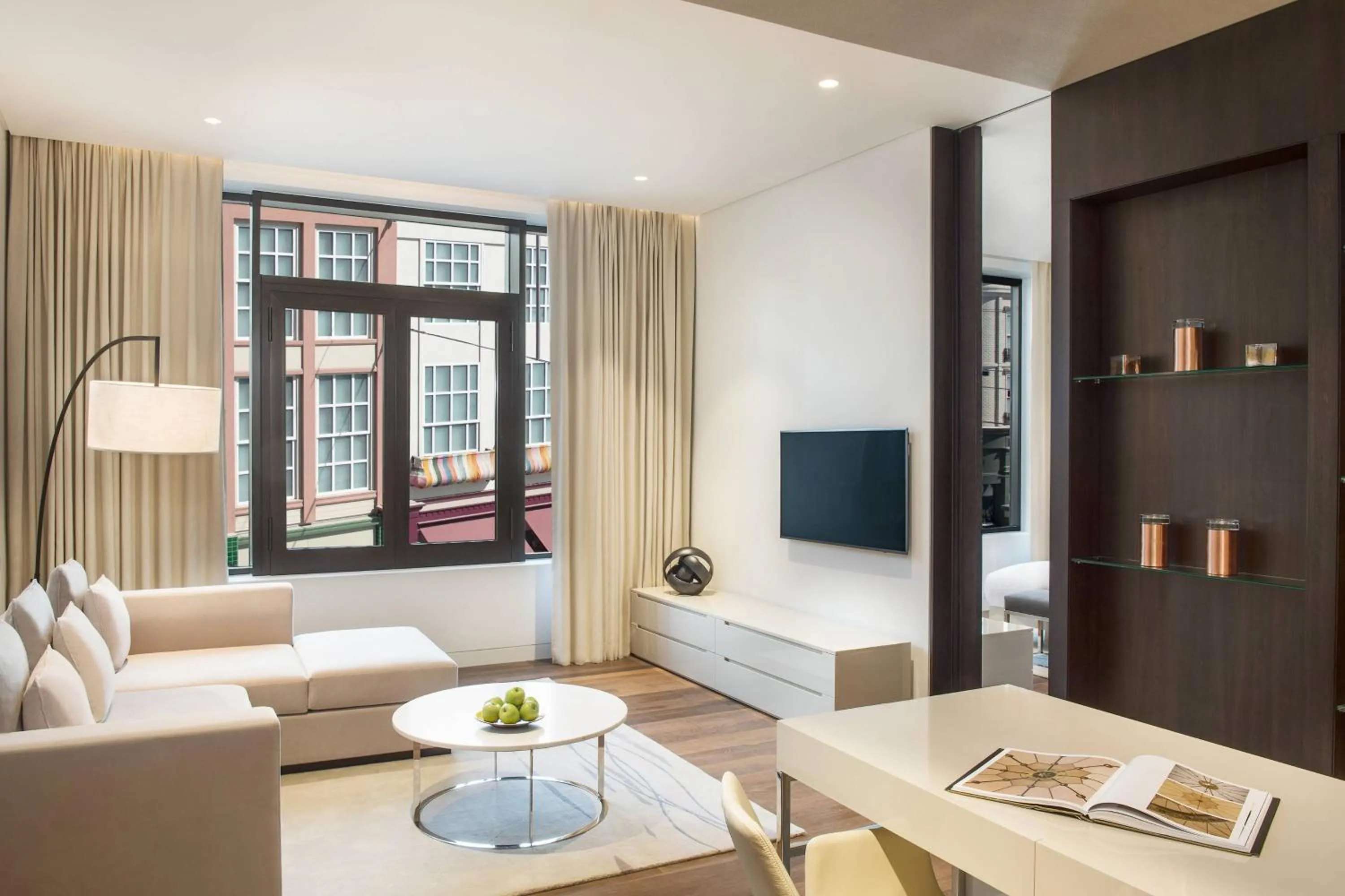 Living room in La Ville Hotel & Suites CITY WALK Dubai, Autograph Collection