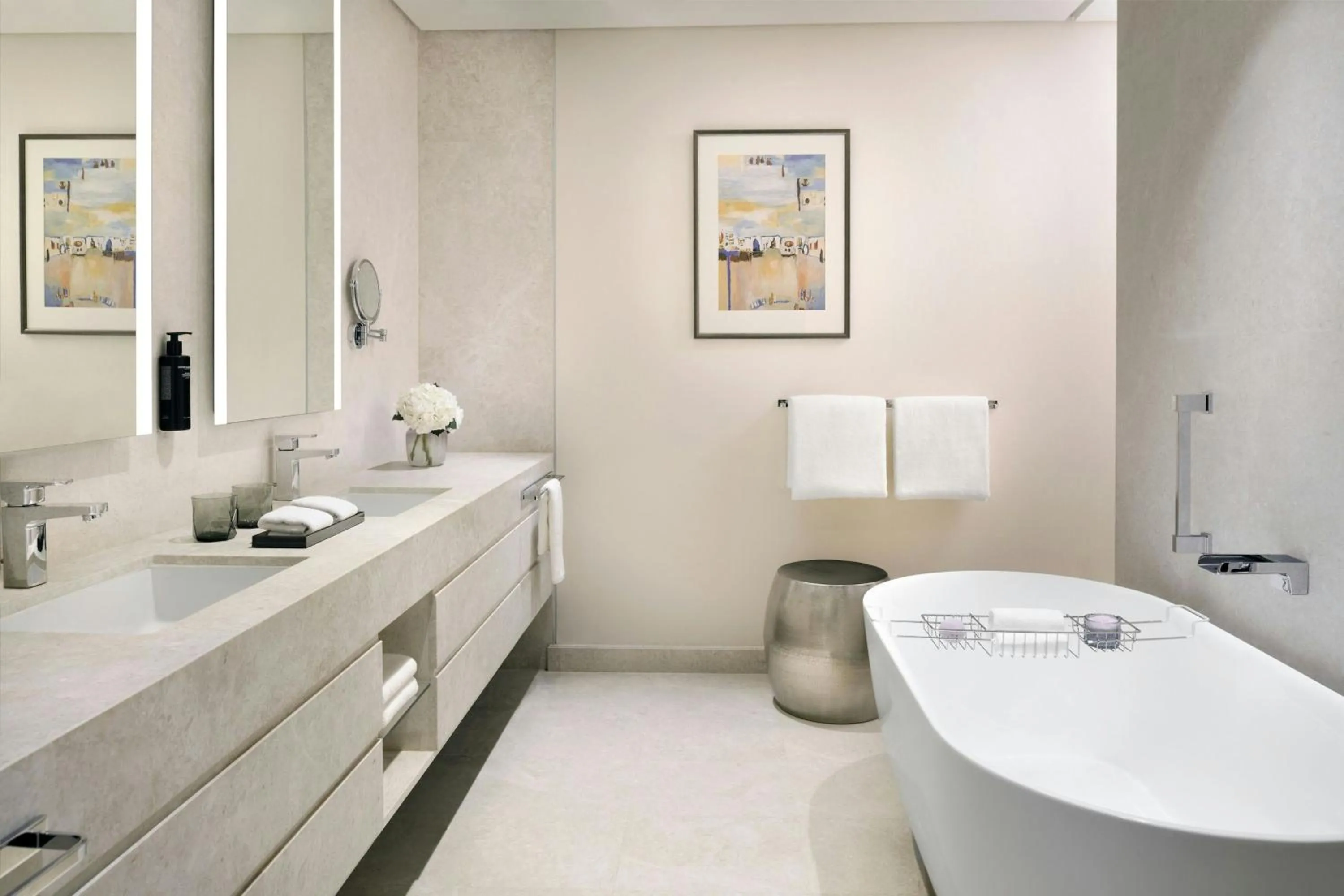 Bathroom in La Ville Hotel & Suites CITY WALK Dubai, Autograph Collection