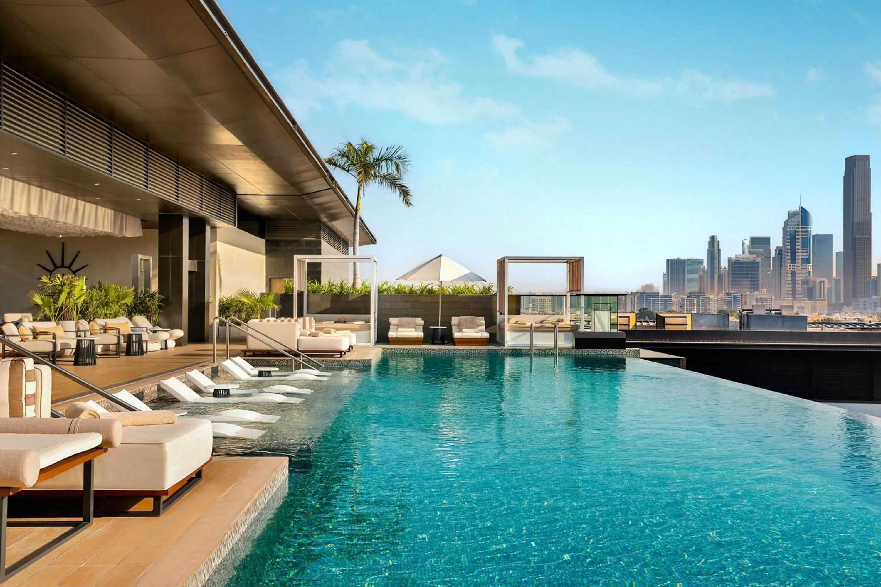 Lounge or bar in La Ville Hotel & Suites CITY WALK Dubai, Autograph Collection