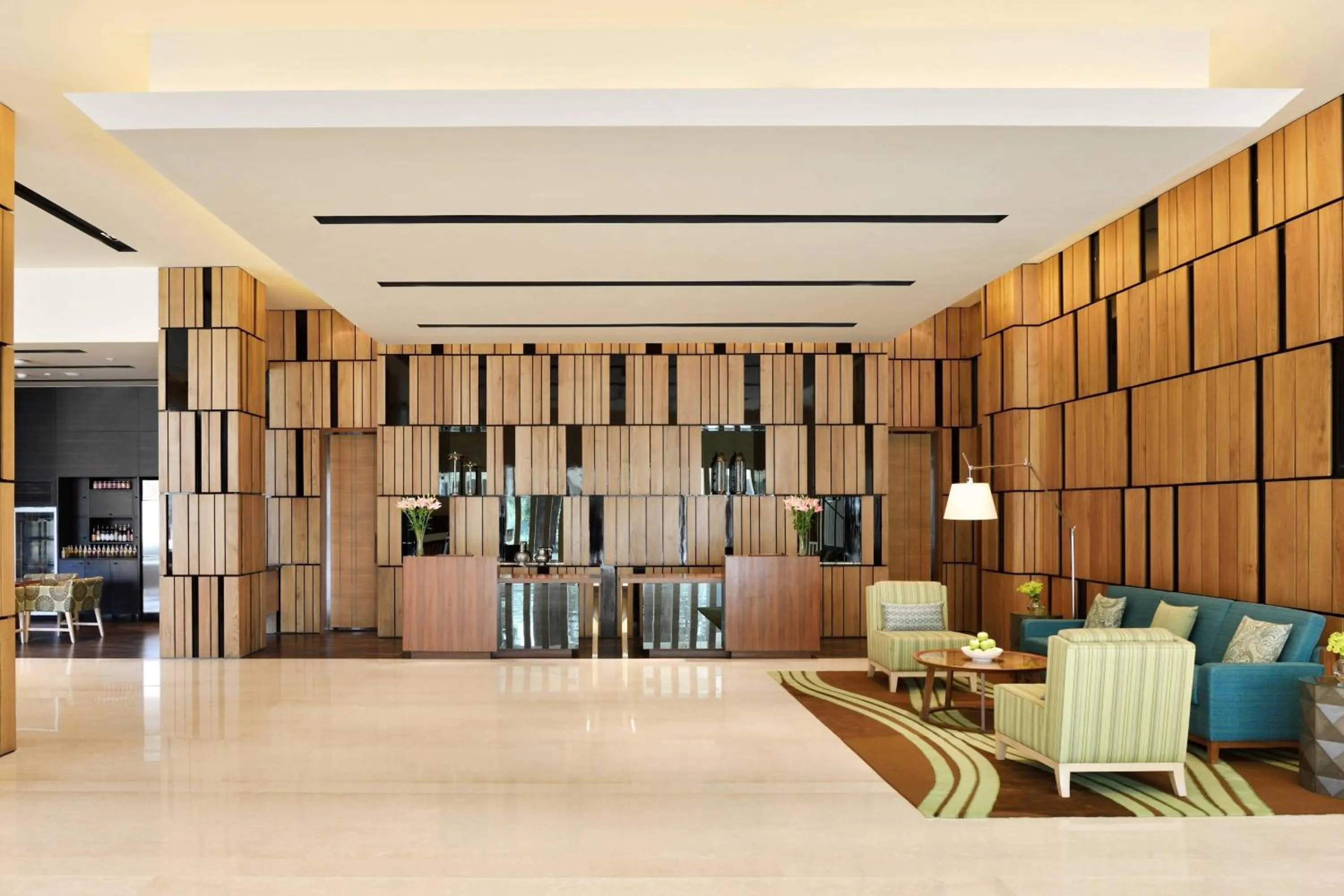 Lobby or reception in Fairfield by Marriott Belagavi
