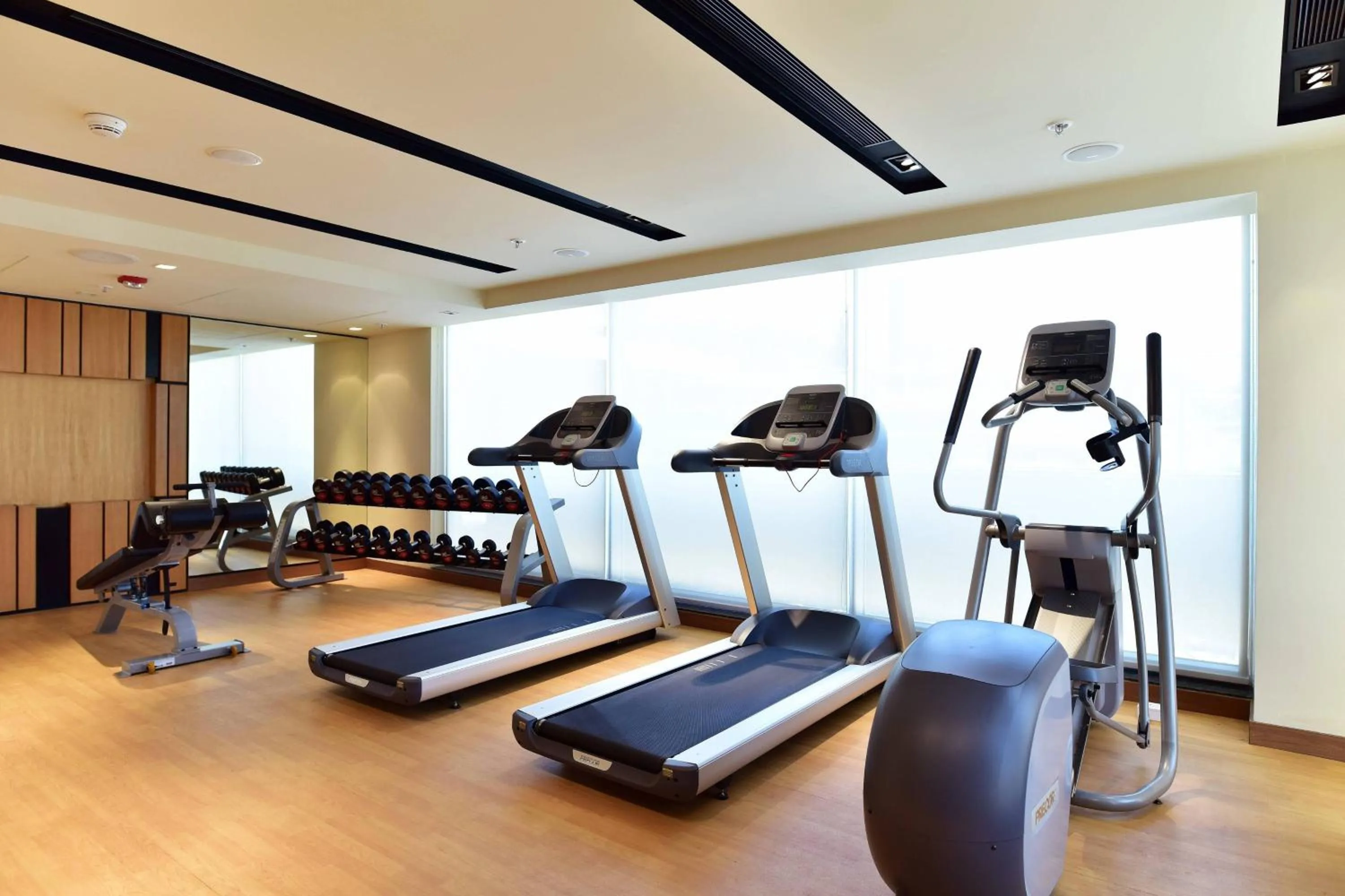Fitness centre/facilities in Fairfield by Marriott Belagavi