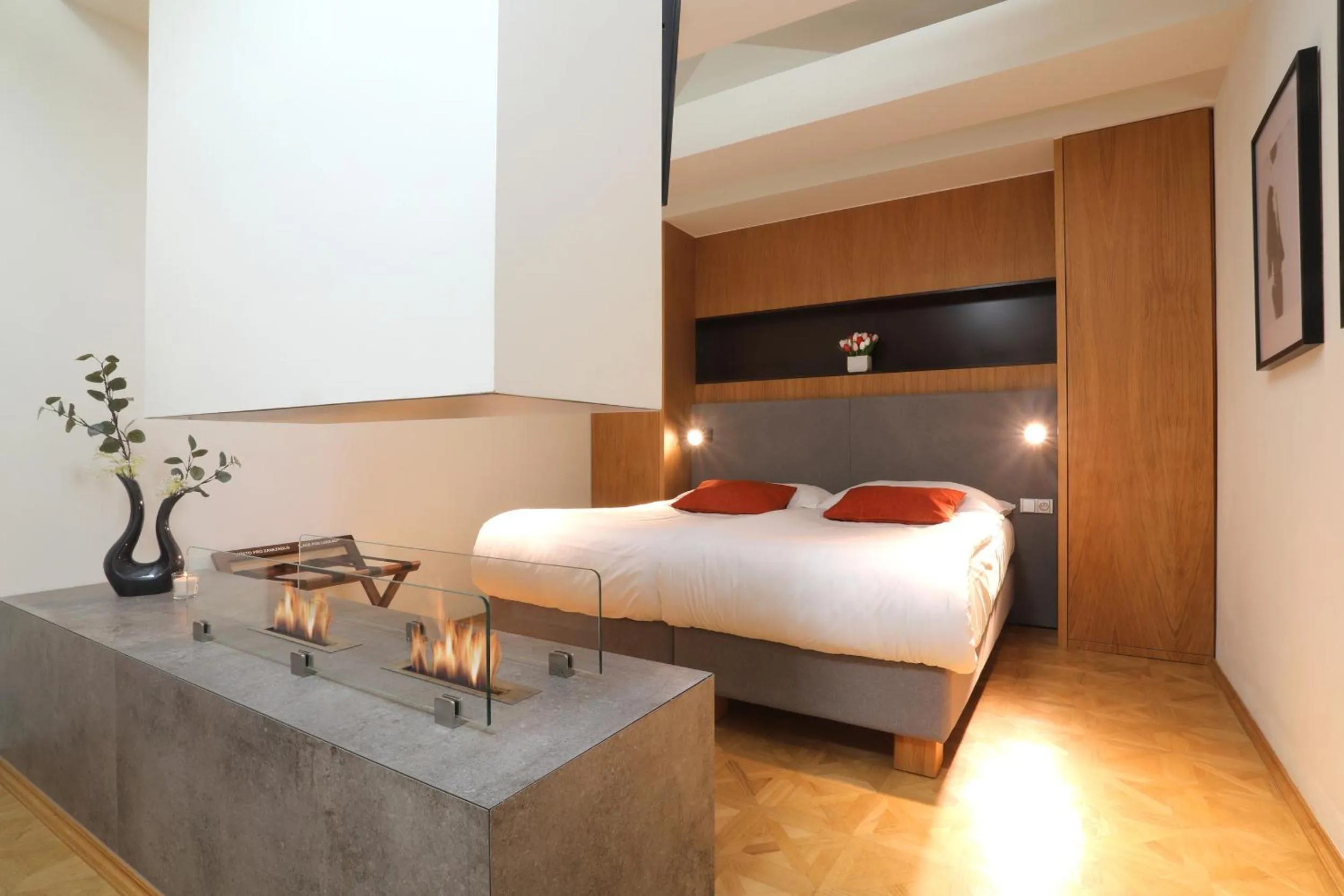 Bedroom, Bed in Hotel Pod Věží